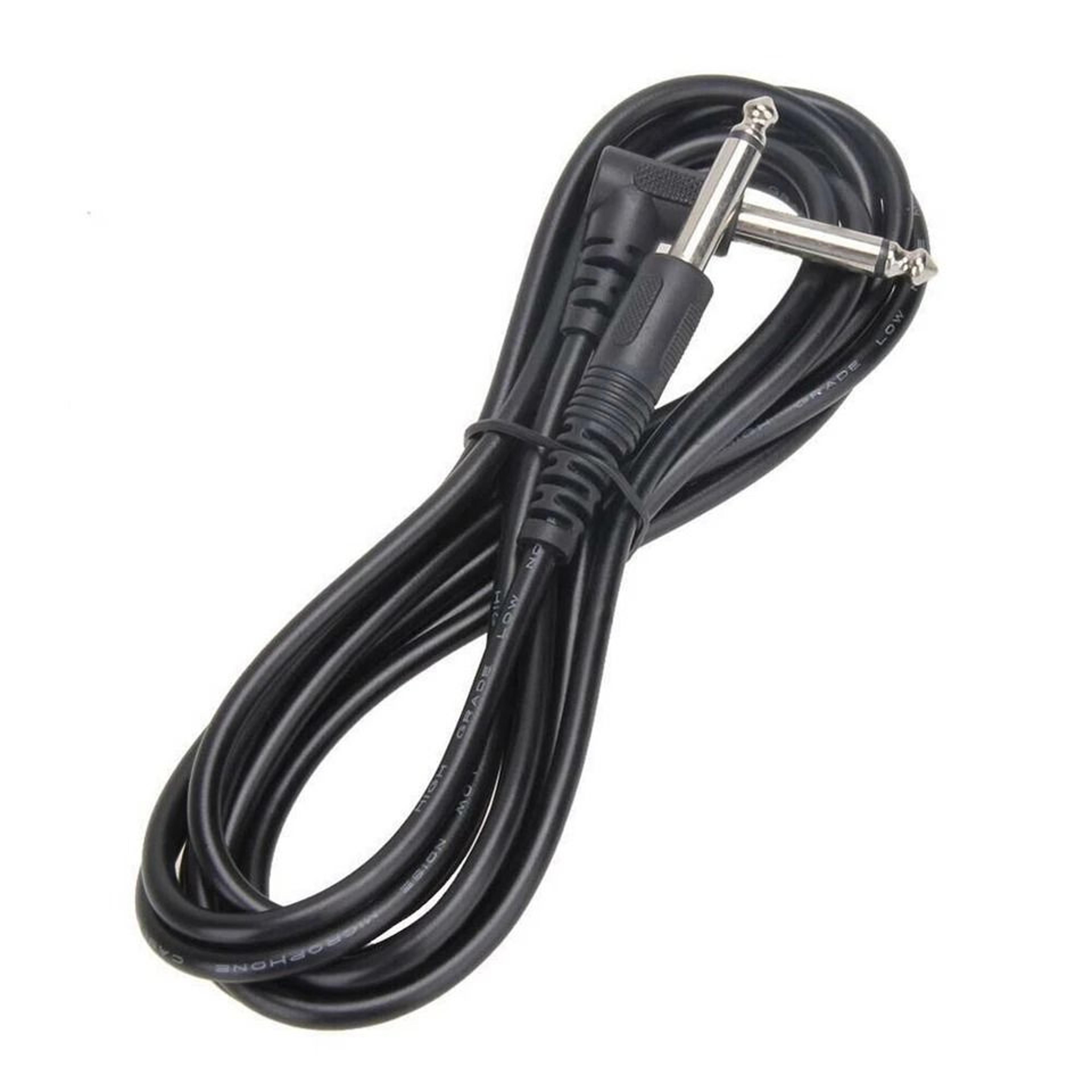 Right Angle Electric Guitar Amp Cable Premium Shielded Patch Cord 5