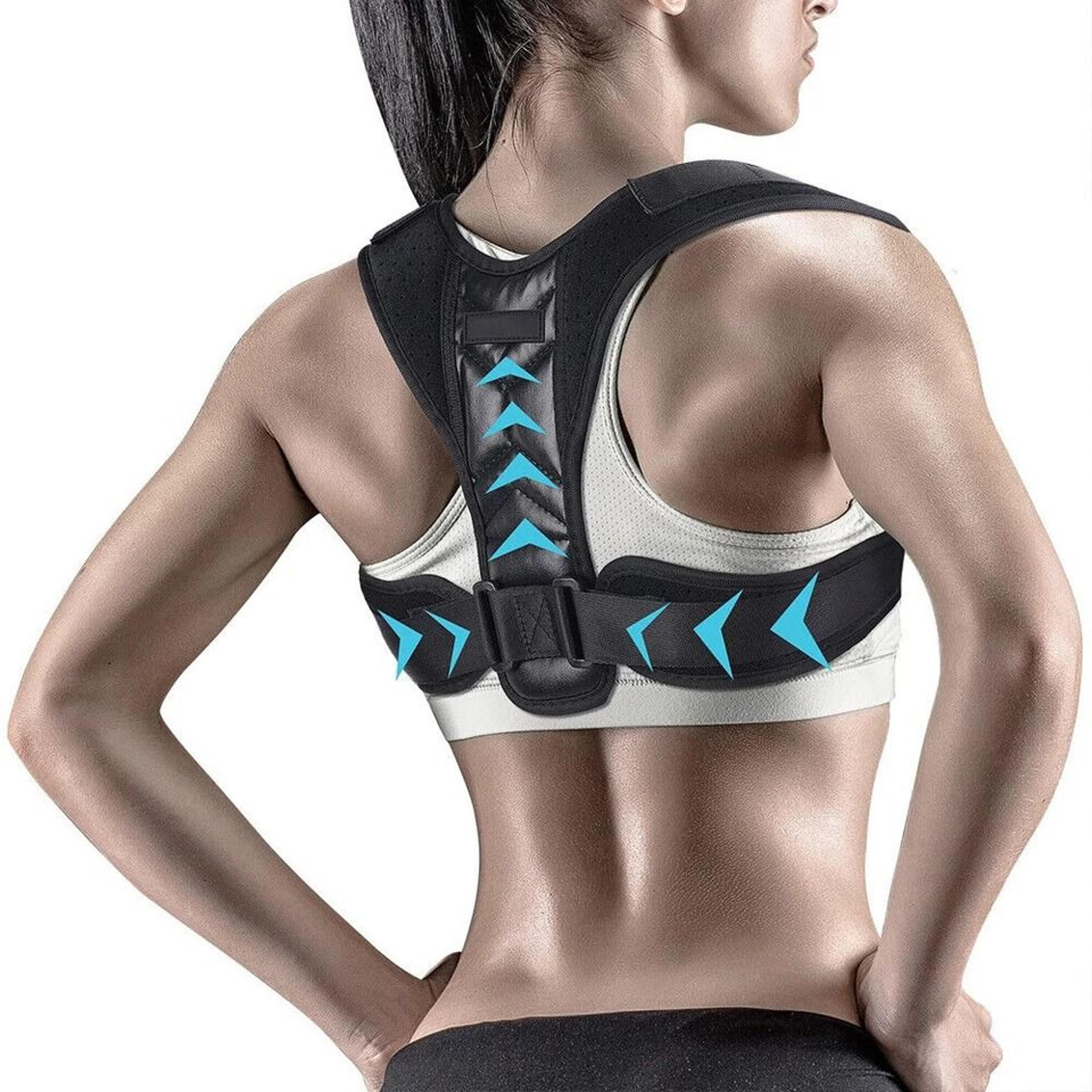 posture corrector back brace shoulder support clavicle belt for men & women pain relief & improved posture