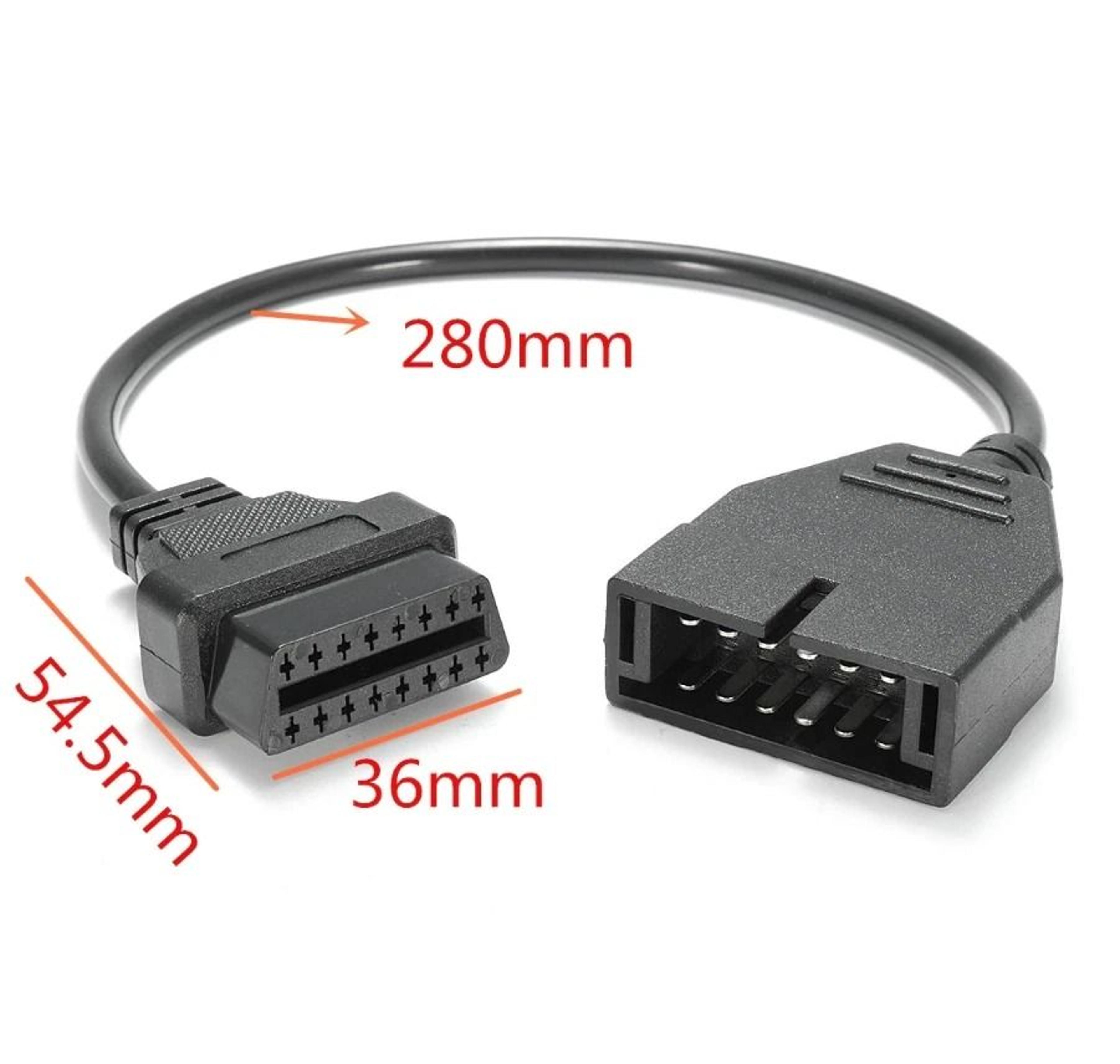 Adapter Cable For GM Diagnostic Scanners Pin To Pin Connector 9