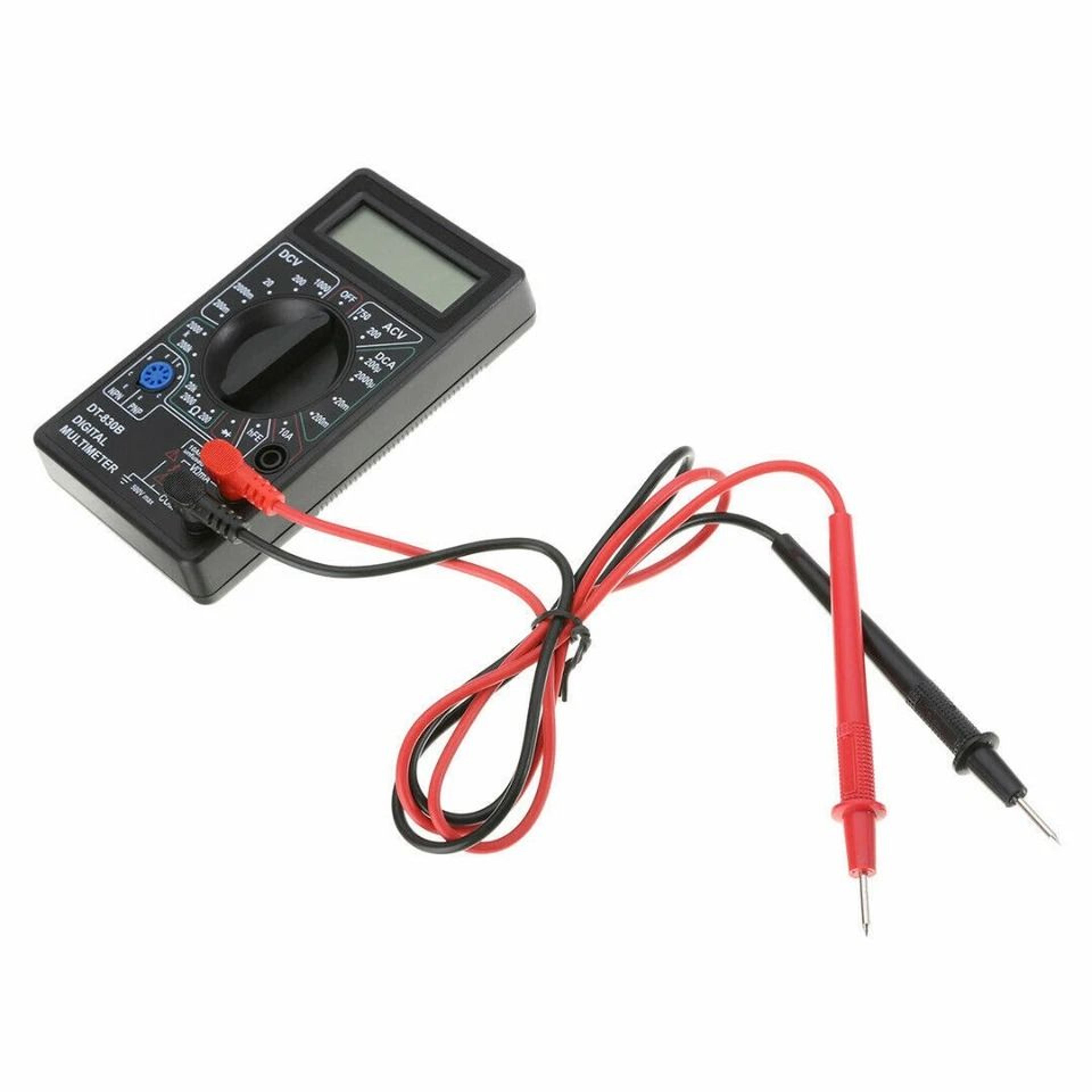 Digital Multimeter For ACDC Voltage Current And Resistance Tester Ohm Meter With Diode Check 4