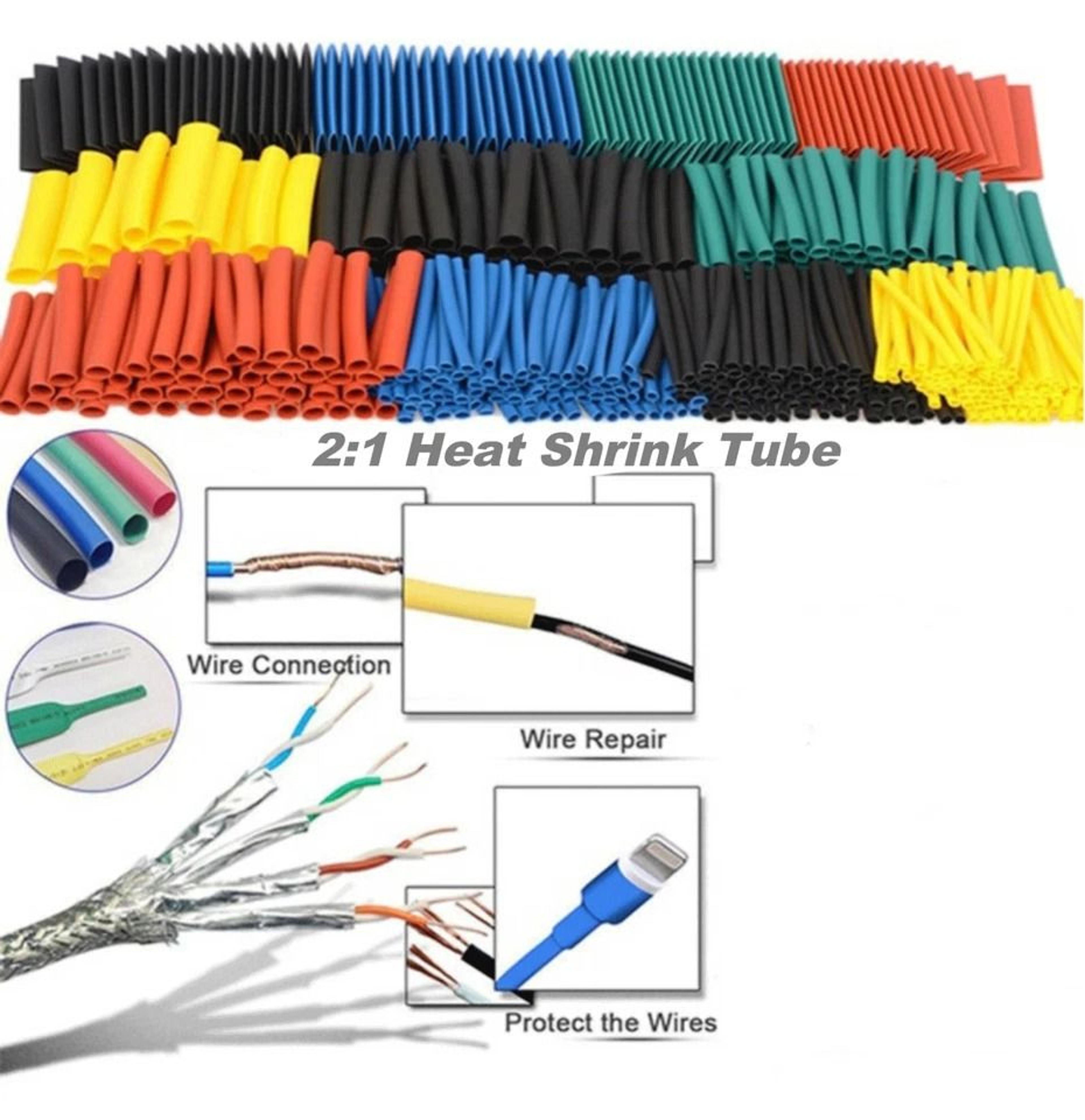 Heat Shrink Tubing Insulation Shrinkable Tube Wire Cable Sleeve With Box 6