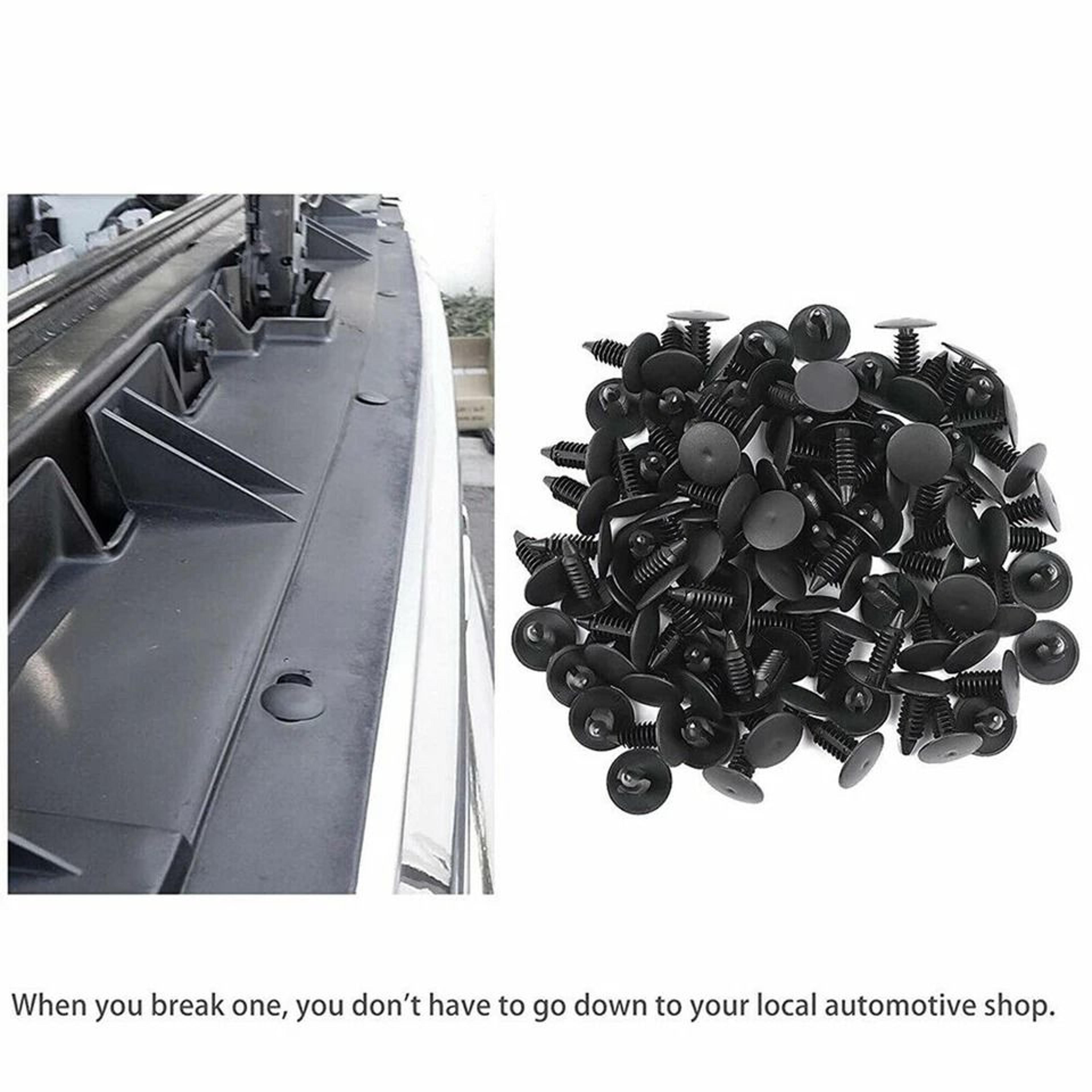 HighQuality Bumper Clips For Car Fender Auto Plastic Rivets 8