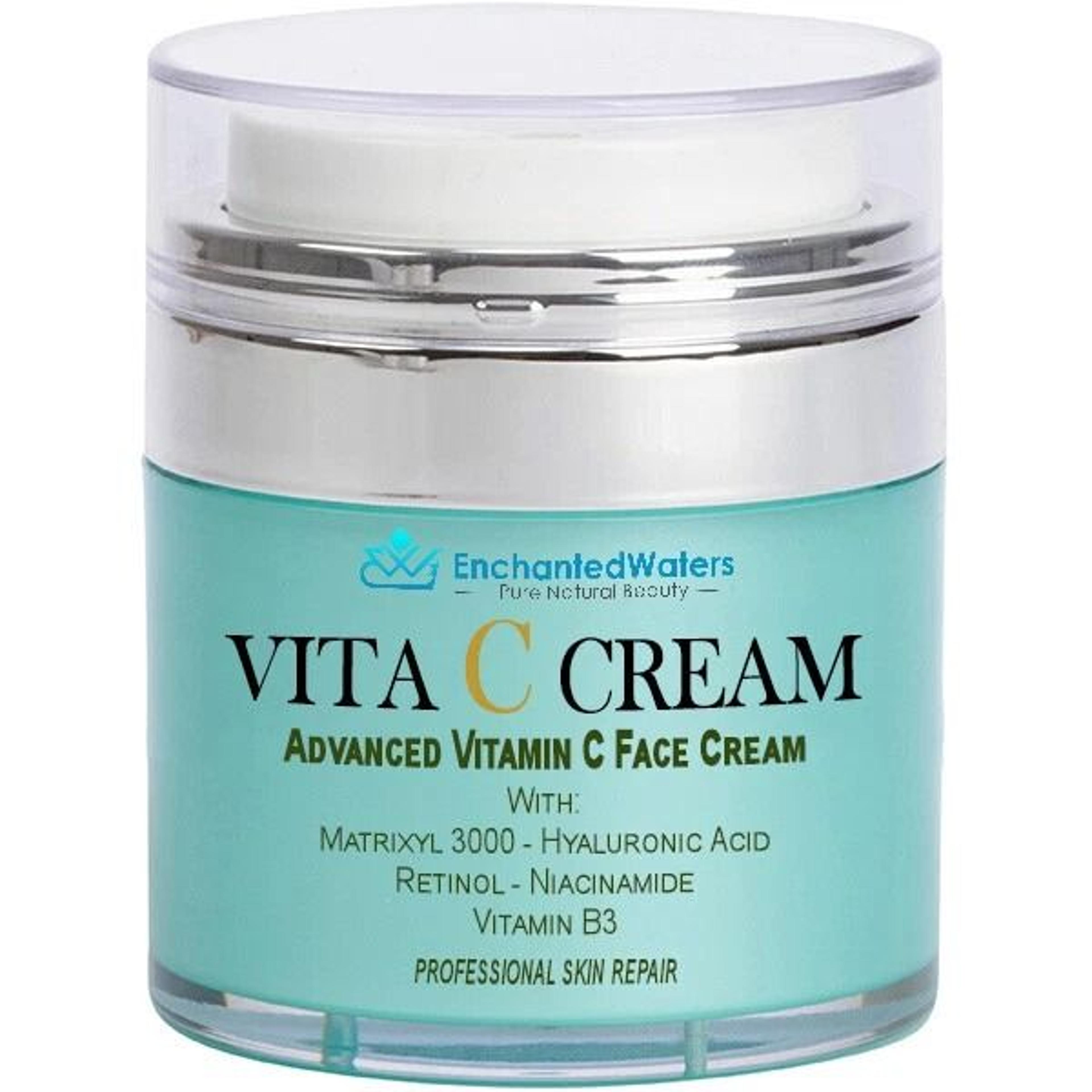 matrixyl anti-aging cream with vitamin c, hyaluronic acid, retinol & collagen