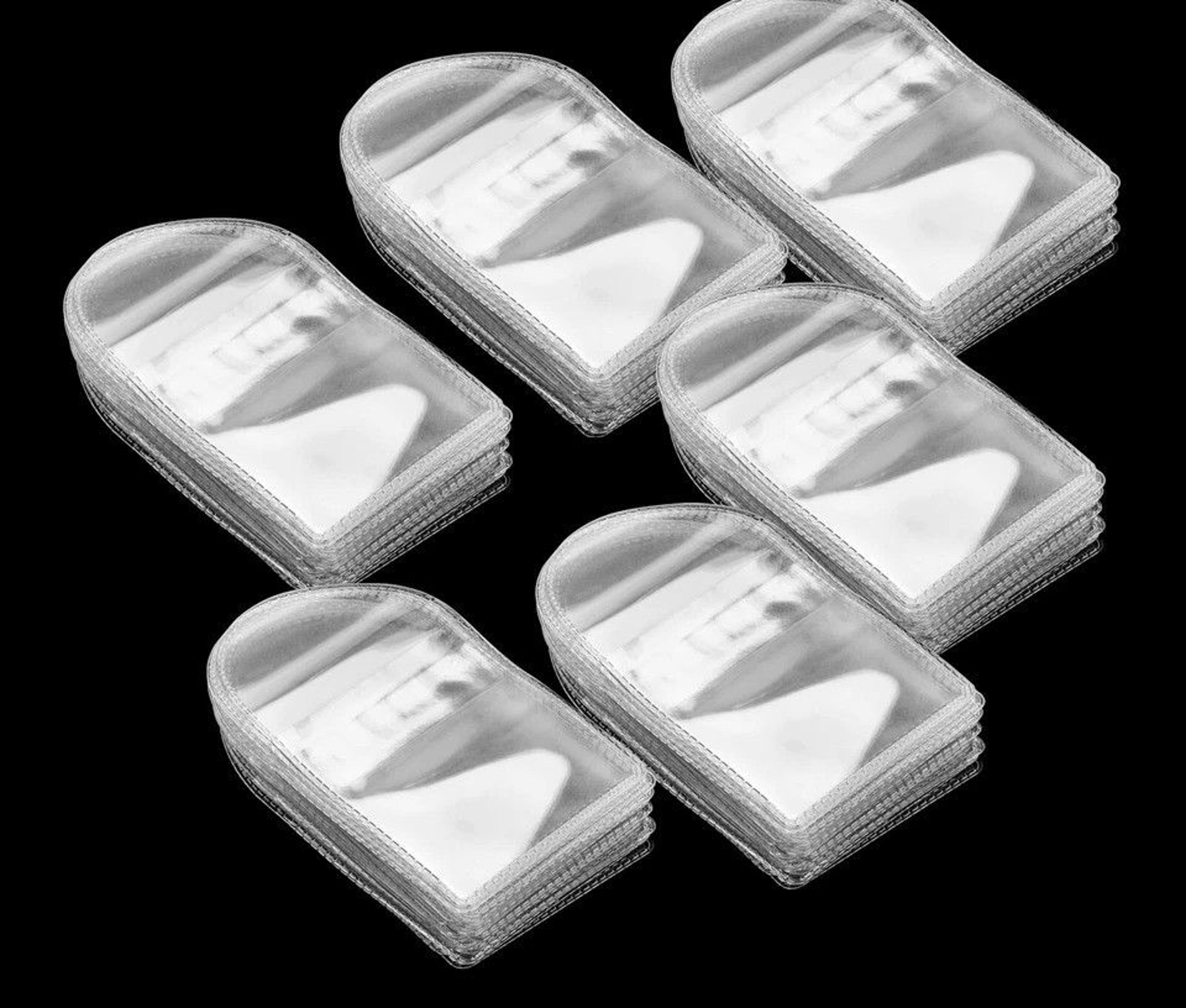 transparent pvc coin sleeves durable currency bill holders for coins, tokens, and collectibles