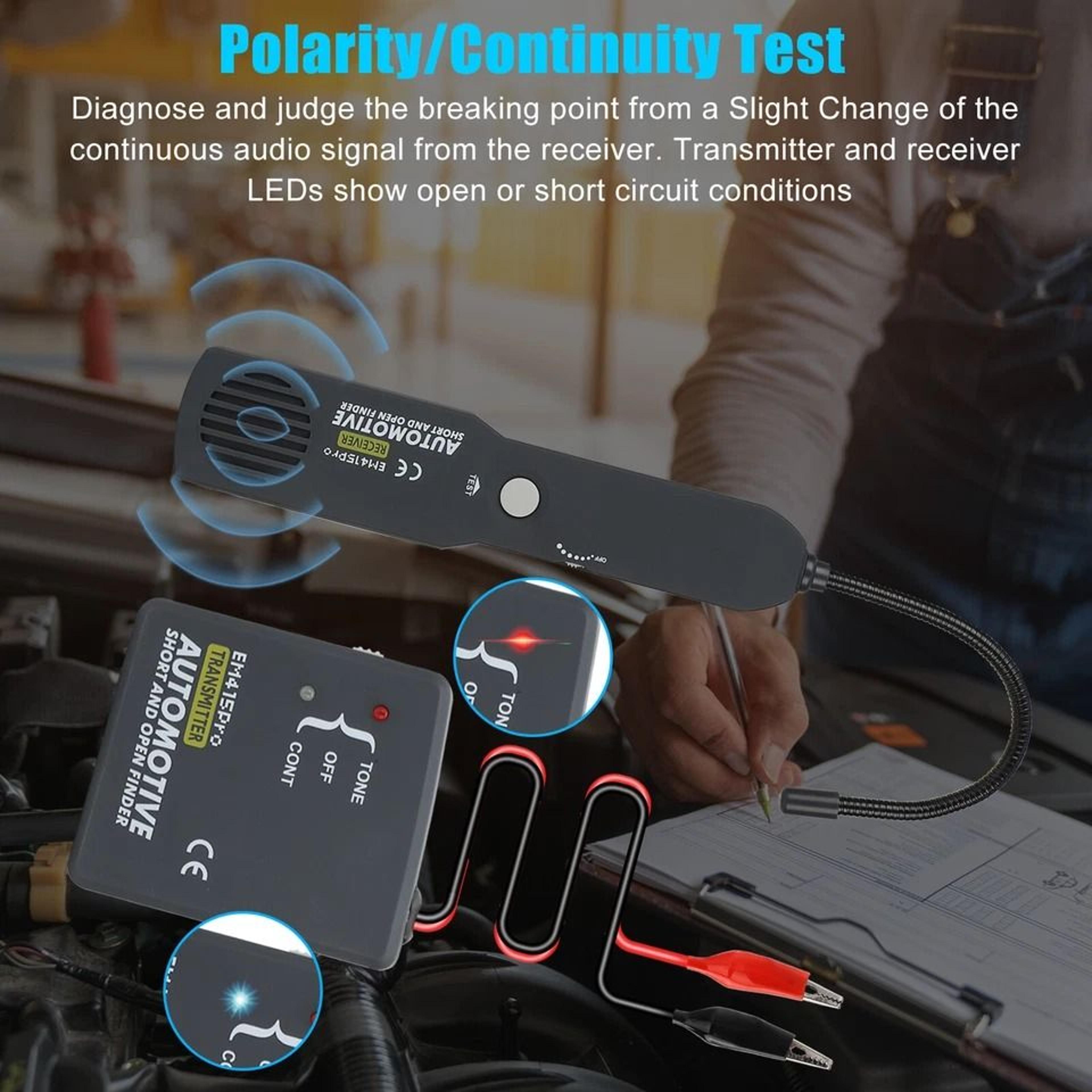 DC Probe Automotive Short  Open Finder Circuit Breaker Tester Wire Tracker 1