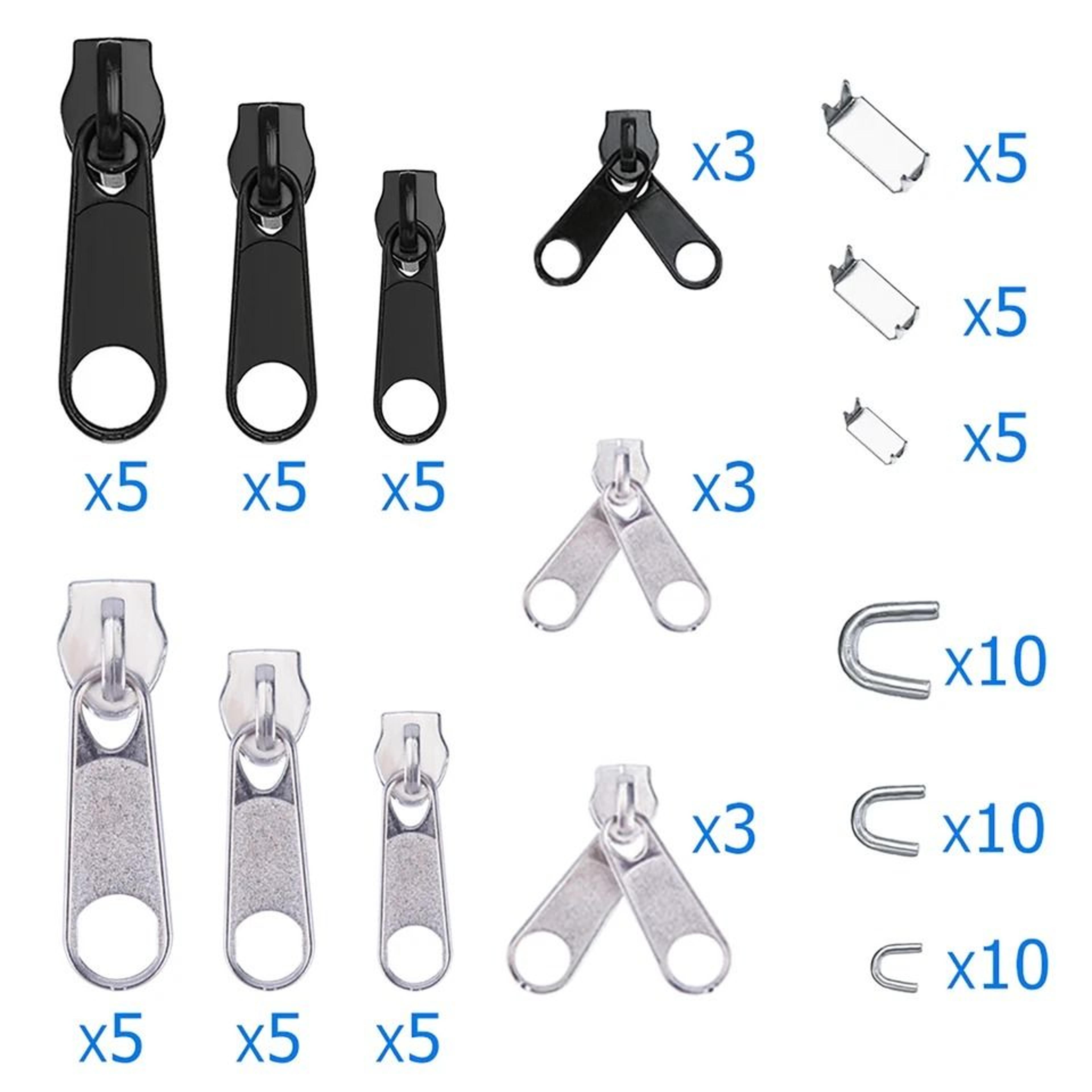 Zipper Repair Kit For Jackets Bags Luggage  More DIY Slider Replacement  Rescue Tool Kit 1