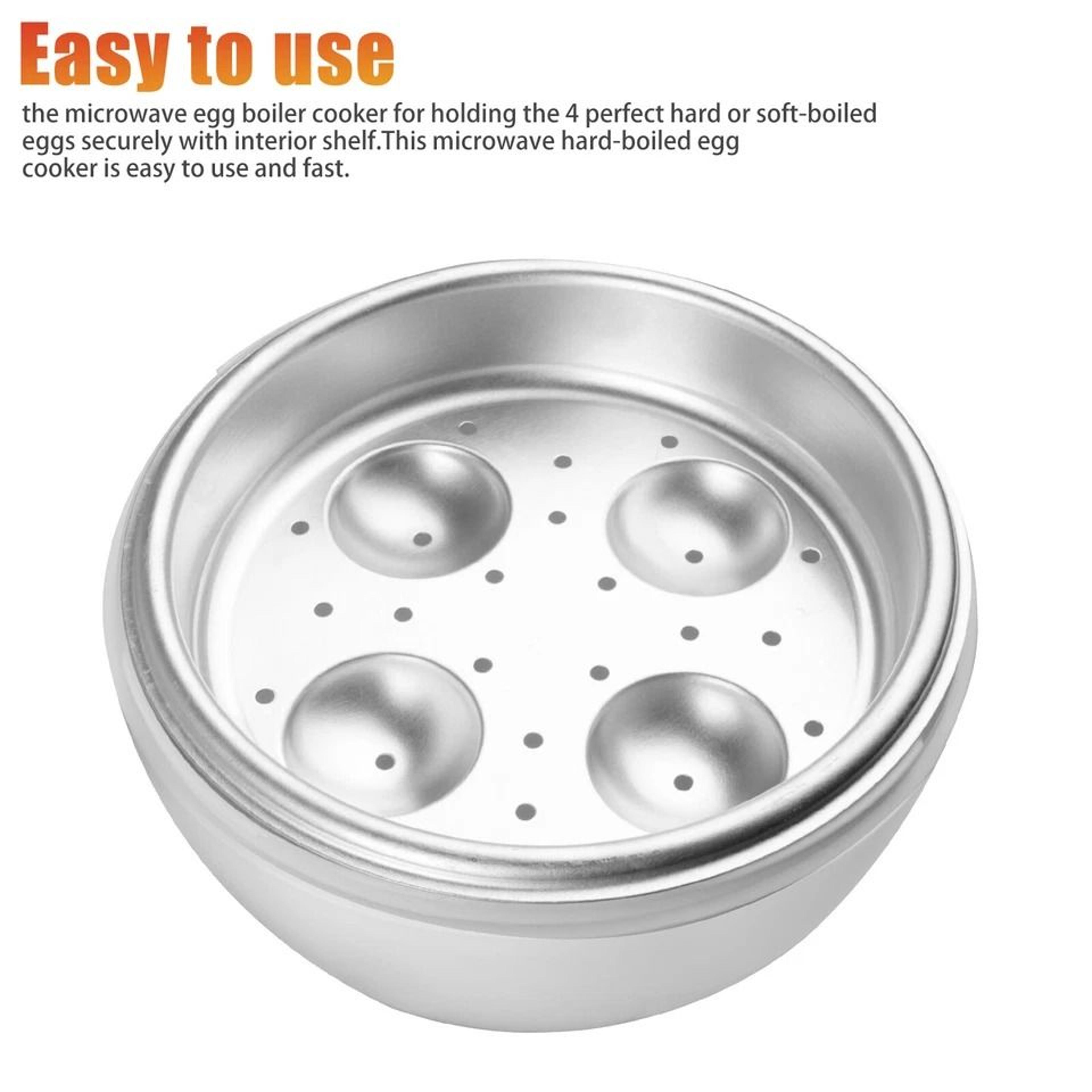 Microwave Egg Boiler Cooker Egg Pod Detachable Shell Steamer Kitchen Cook Tool 1