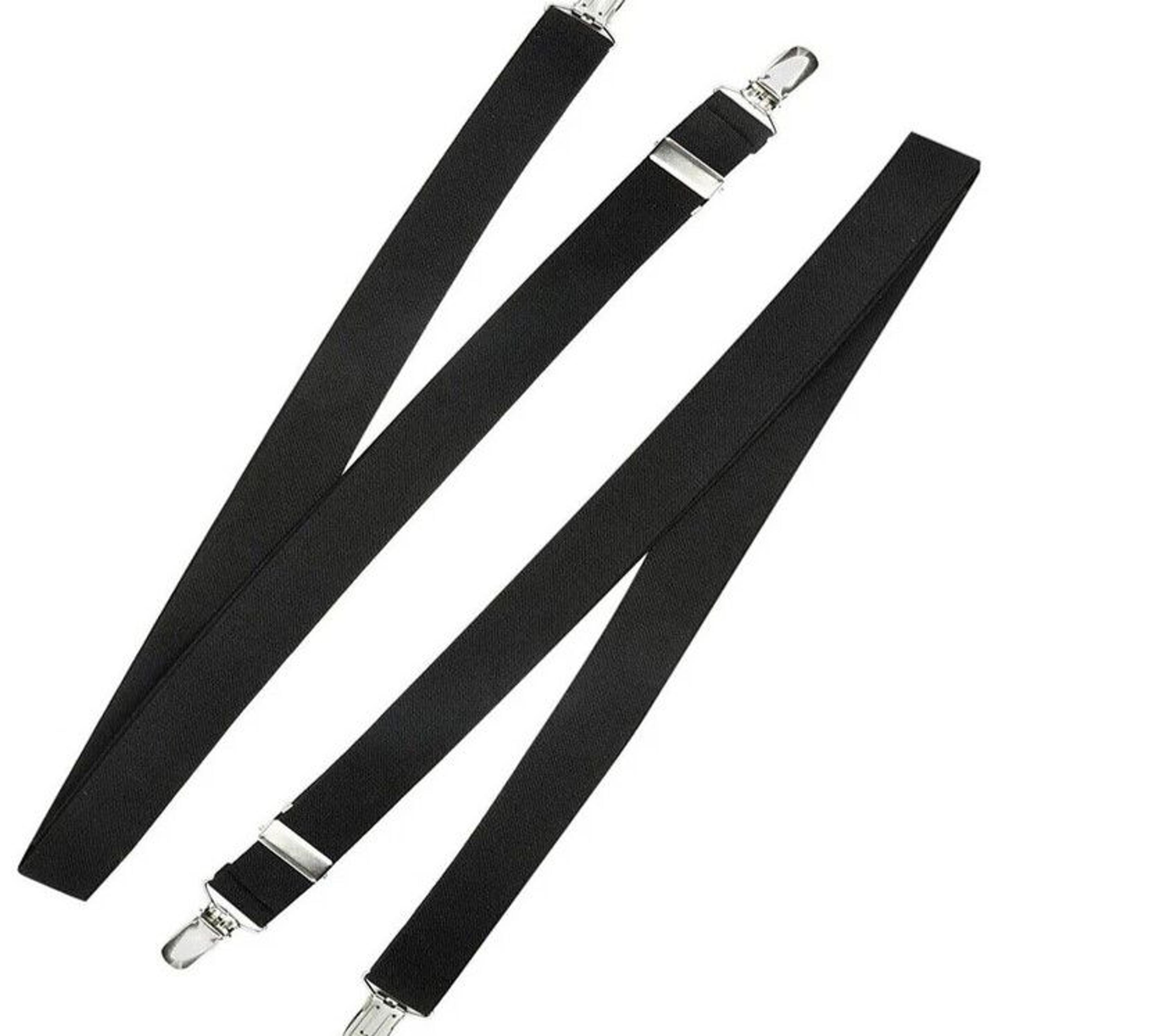 adjustable bed sheet fasteners with elastic suspenders & clips