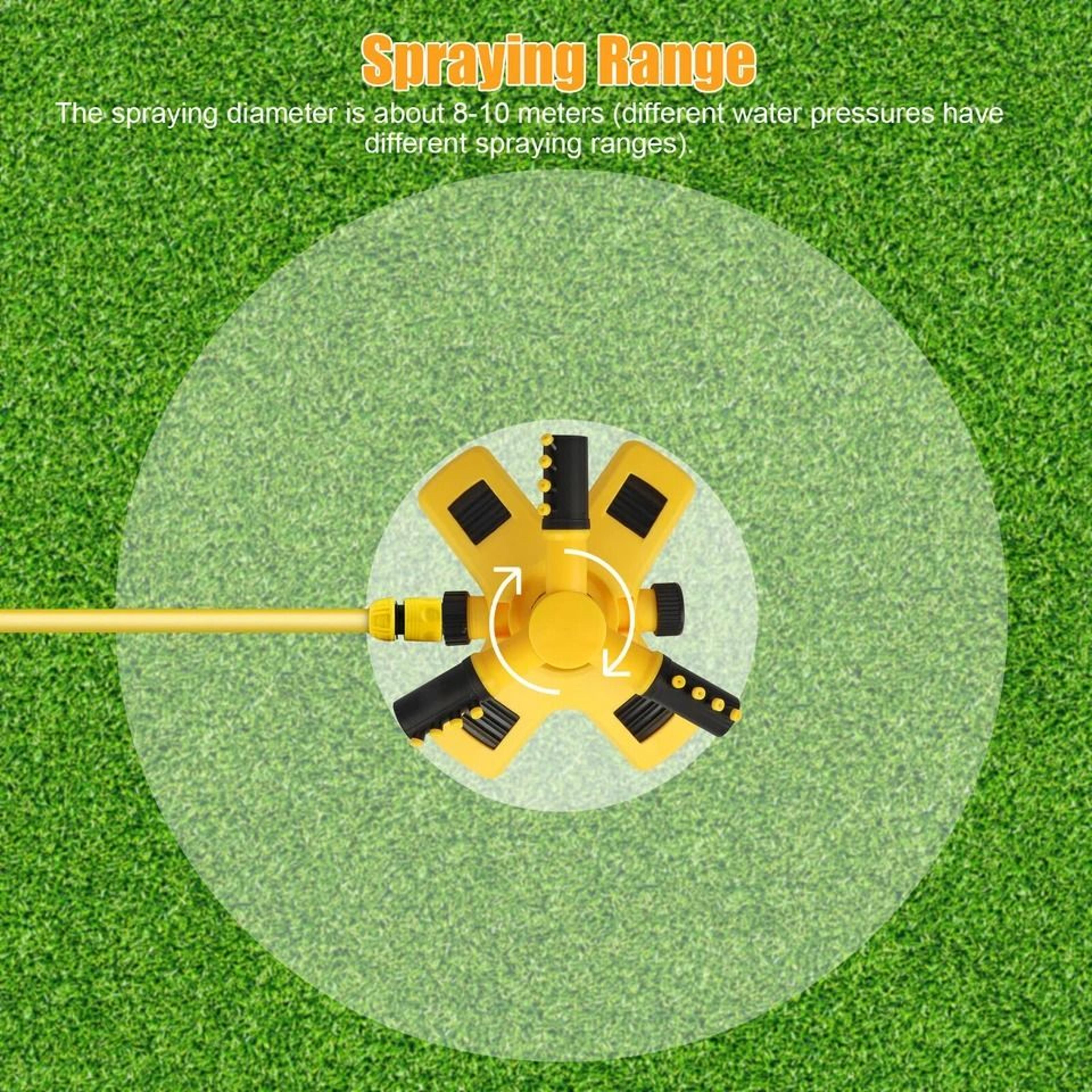 Automatic Rotating Lawn Sprinkler For Grass Watering Efficient Irrigation System For Patio  Yard 1