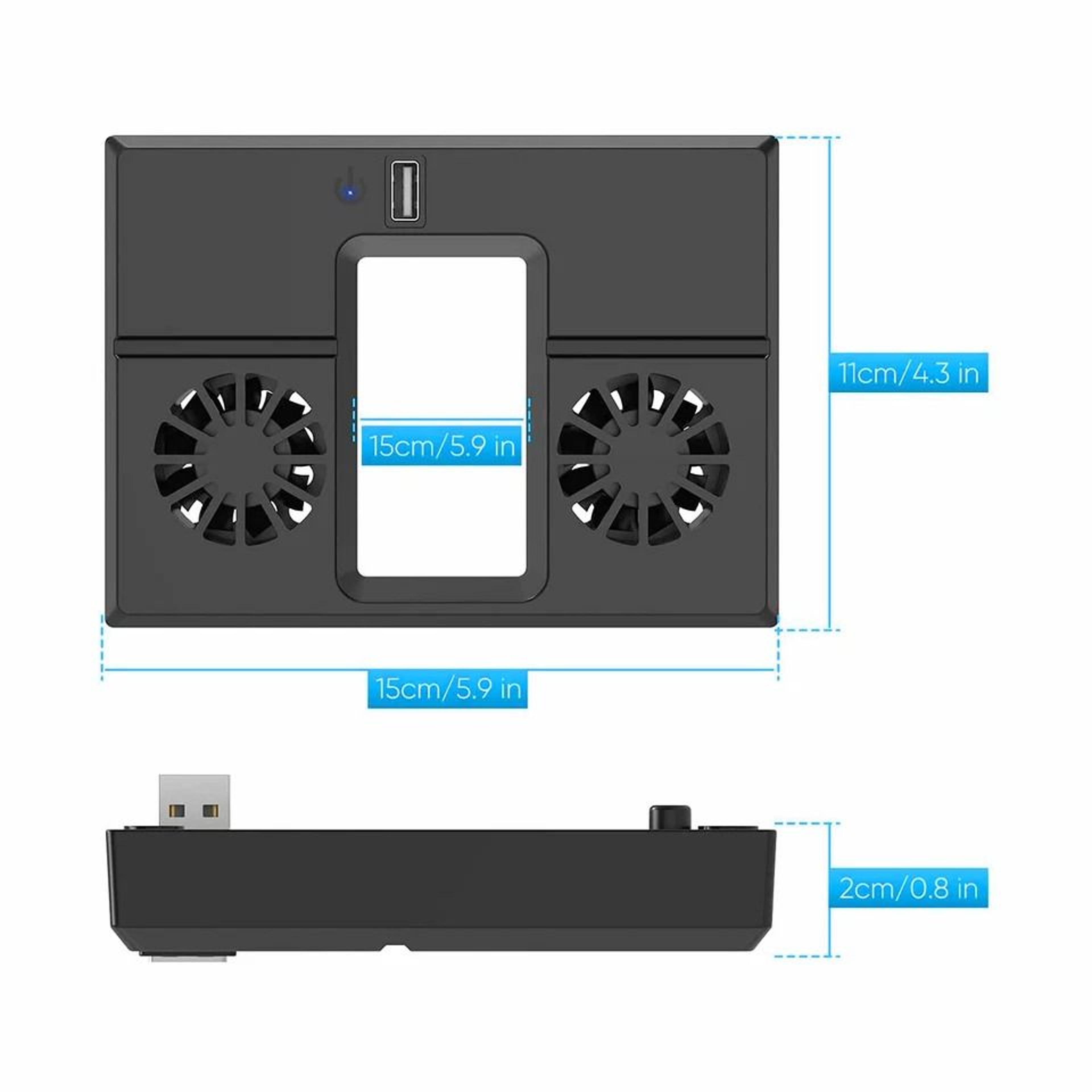 USB Cooling Fan For Xbox Series X Console LowNoise HighSpeed External Cooler Ergonomic Design 5