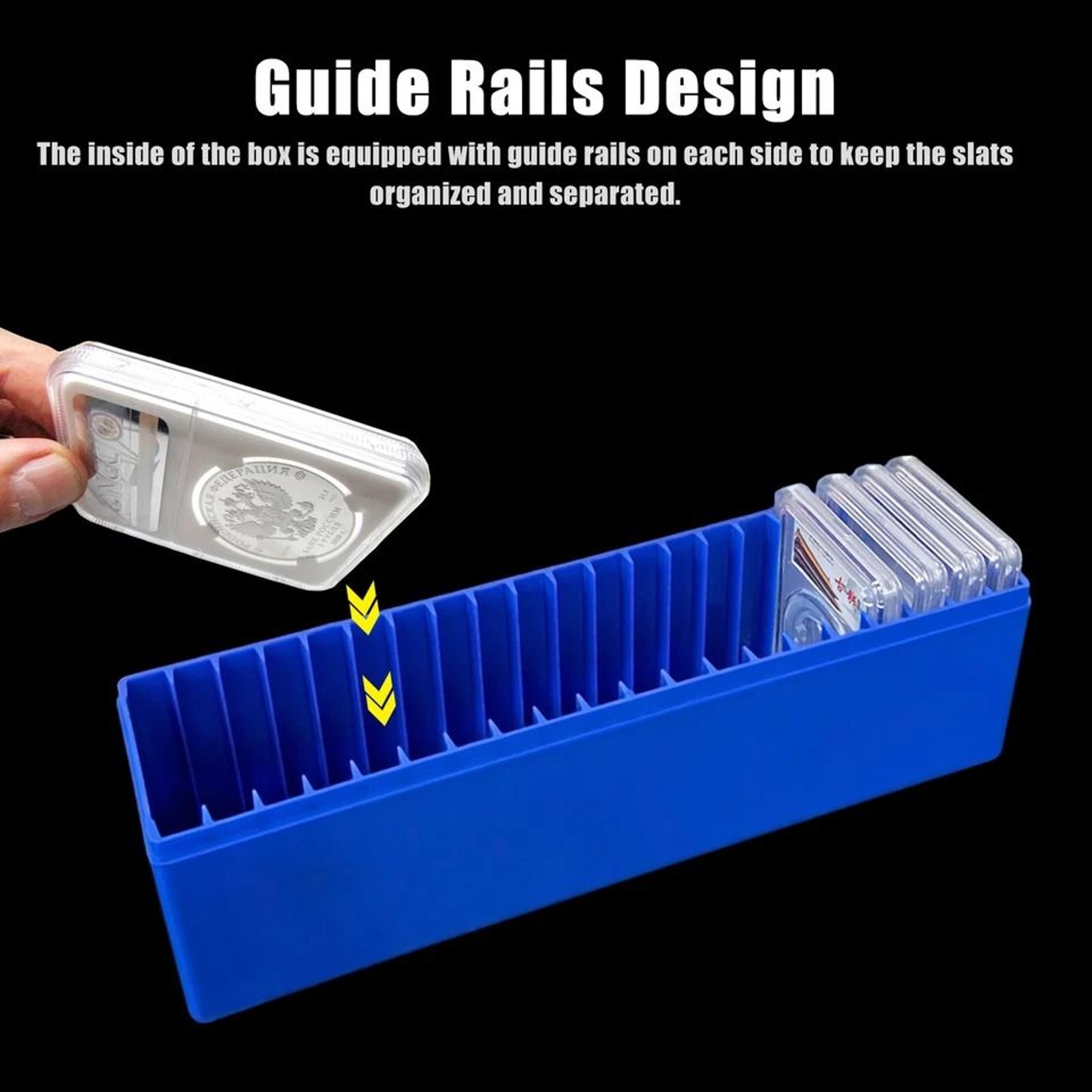 Coin Storage Box For Display Case For PCGS NGC ANACS PCCB Coin Holders 4
