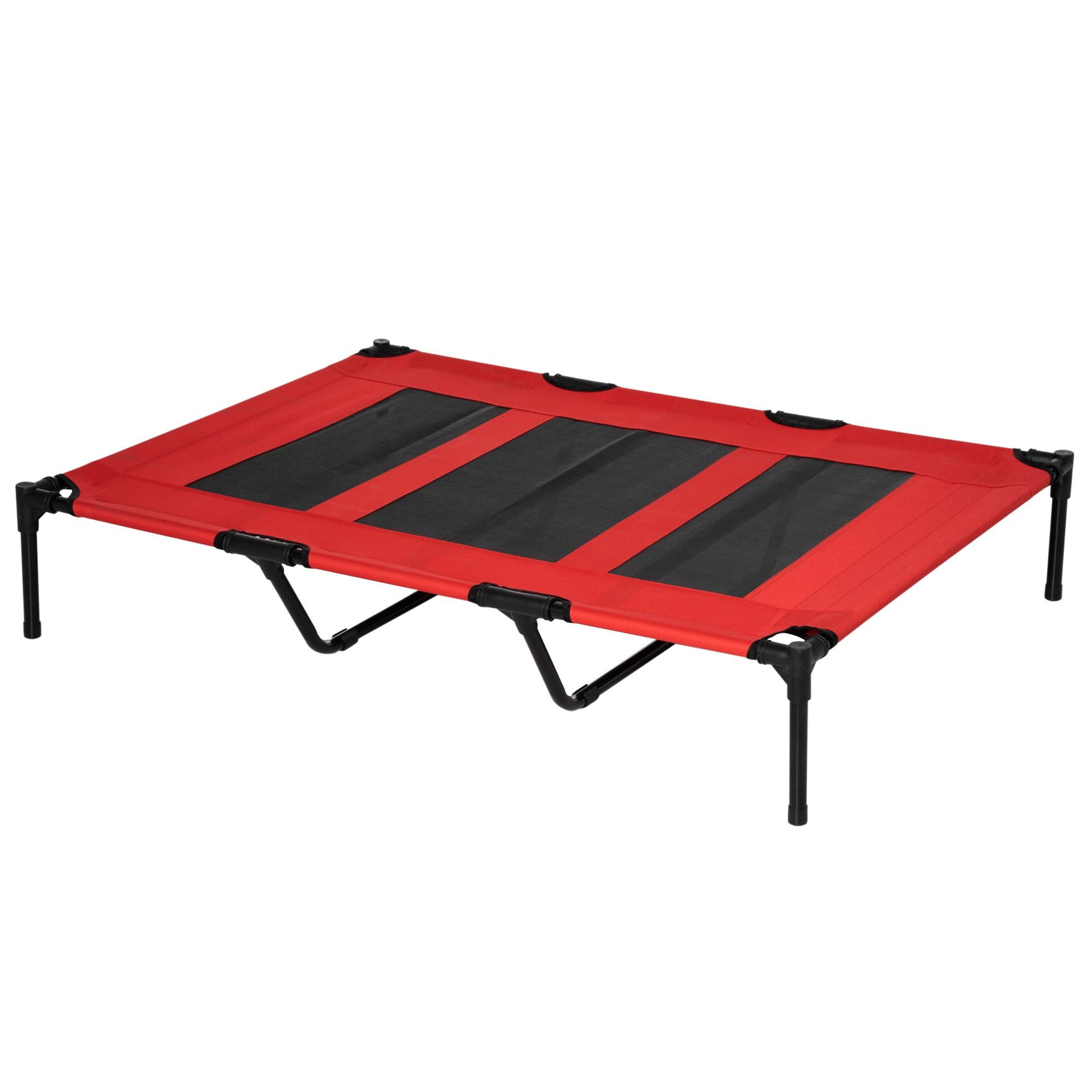 Dog Elevated Raised Bed Comfortable Pet Cot For Large Dogs Oxford Fabric With Fade Resistance 17