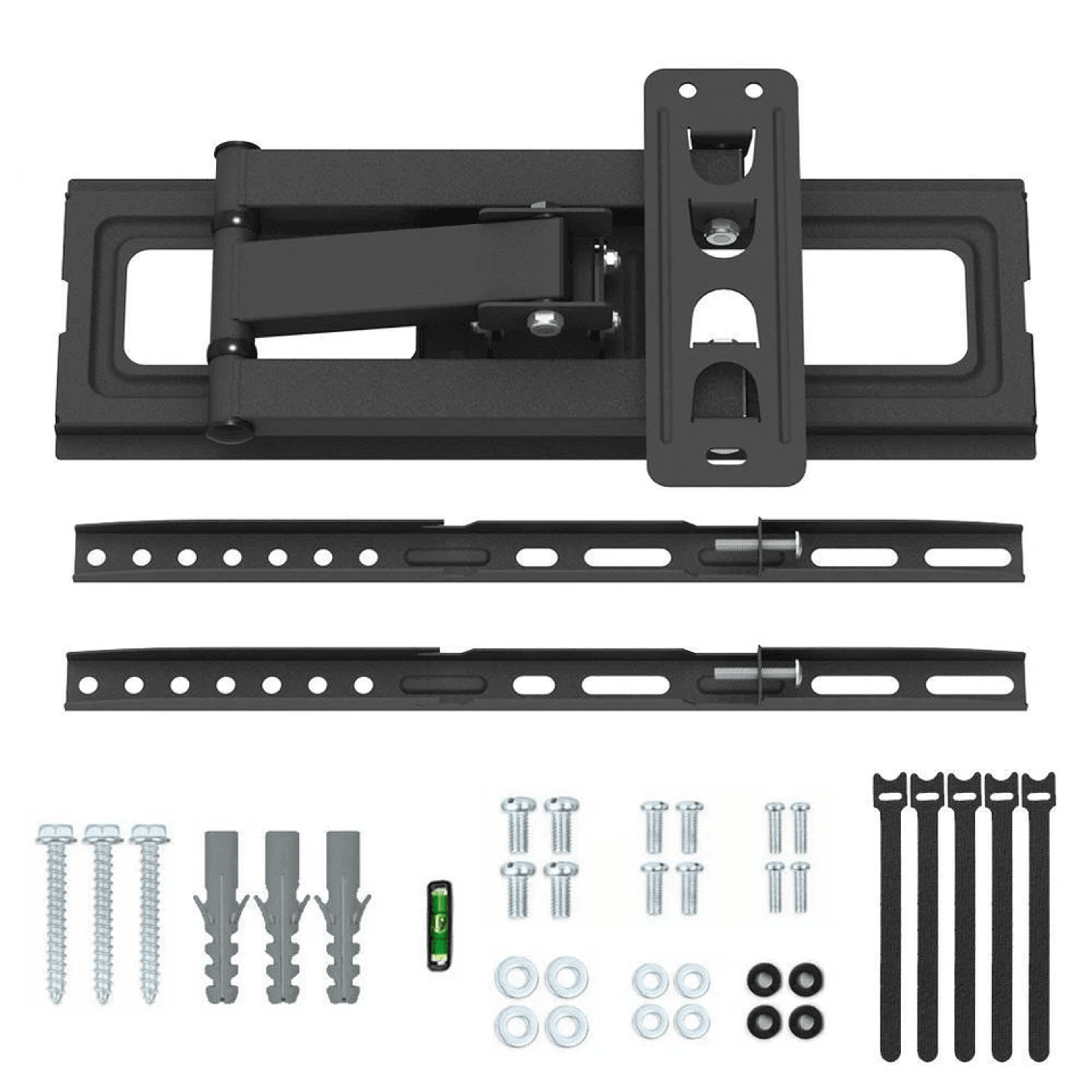 FullMotion TV Wall Mount For LED LCD OLED Swivel Tilt Adjustable Bracket 7