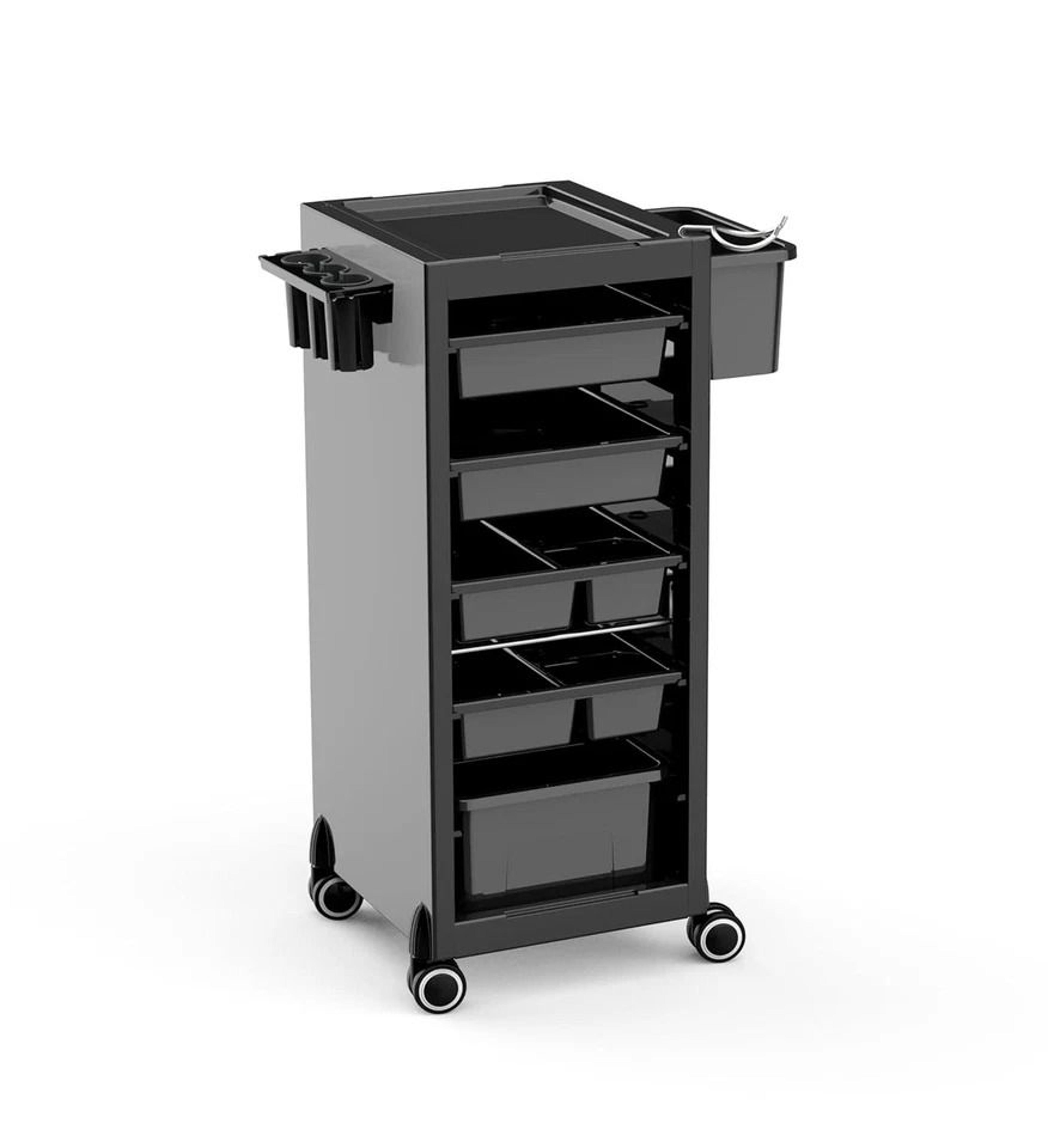 Rolling Salon Trolley Storage Cart With Drawers For Beauty Salon SPA Tattoo And Barber 2