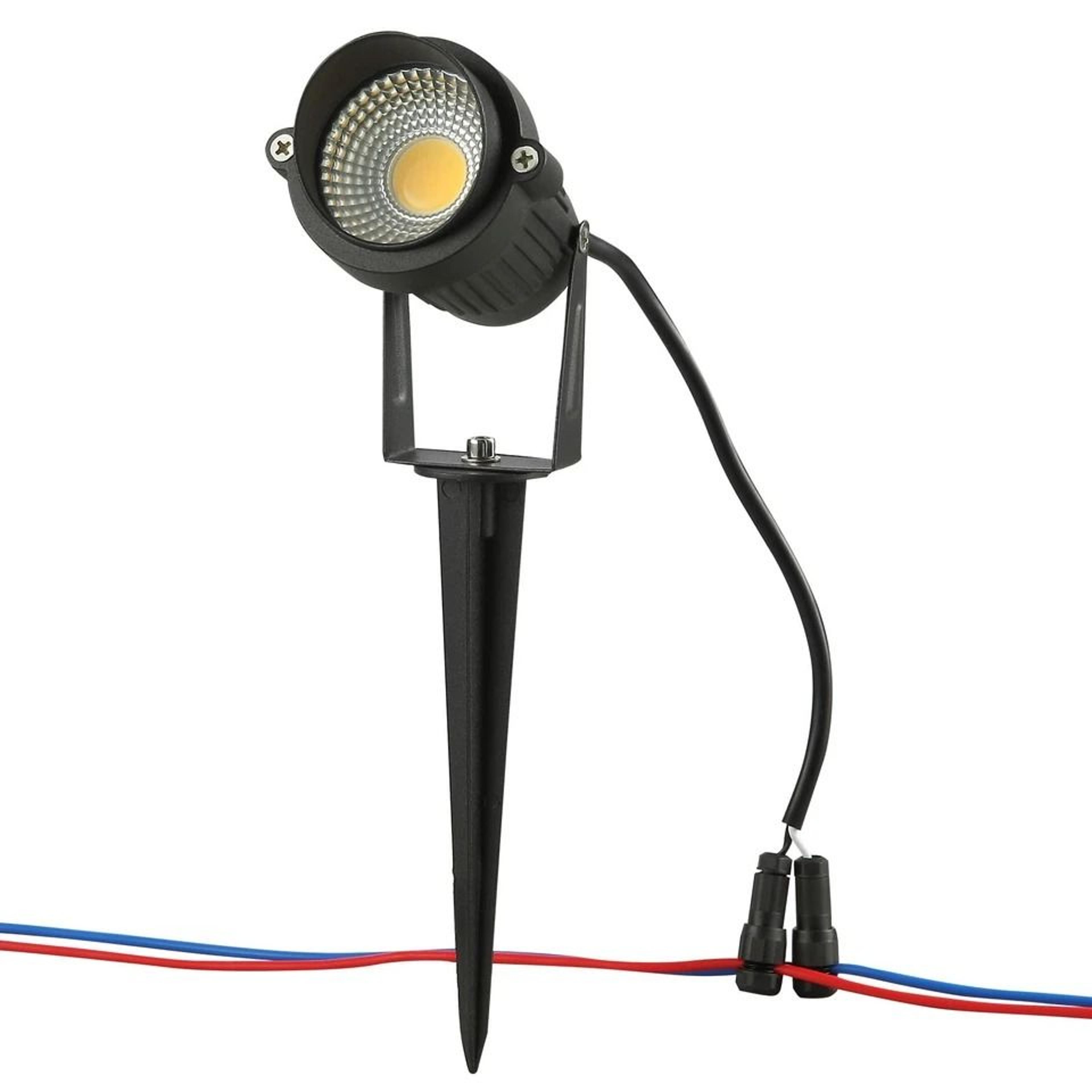low voltage outdoor led spotlights, waterproof, for landscape lighting