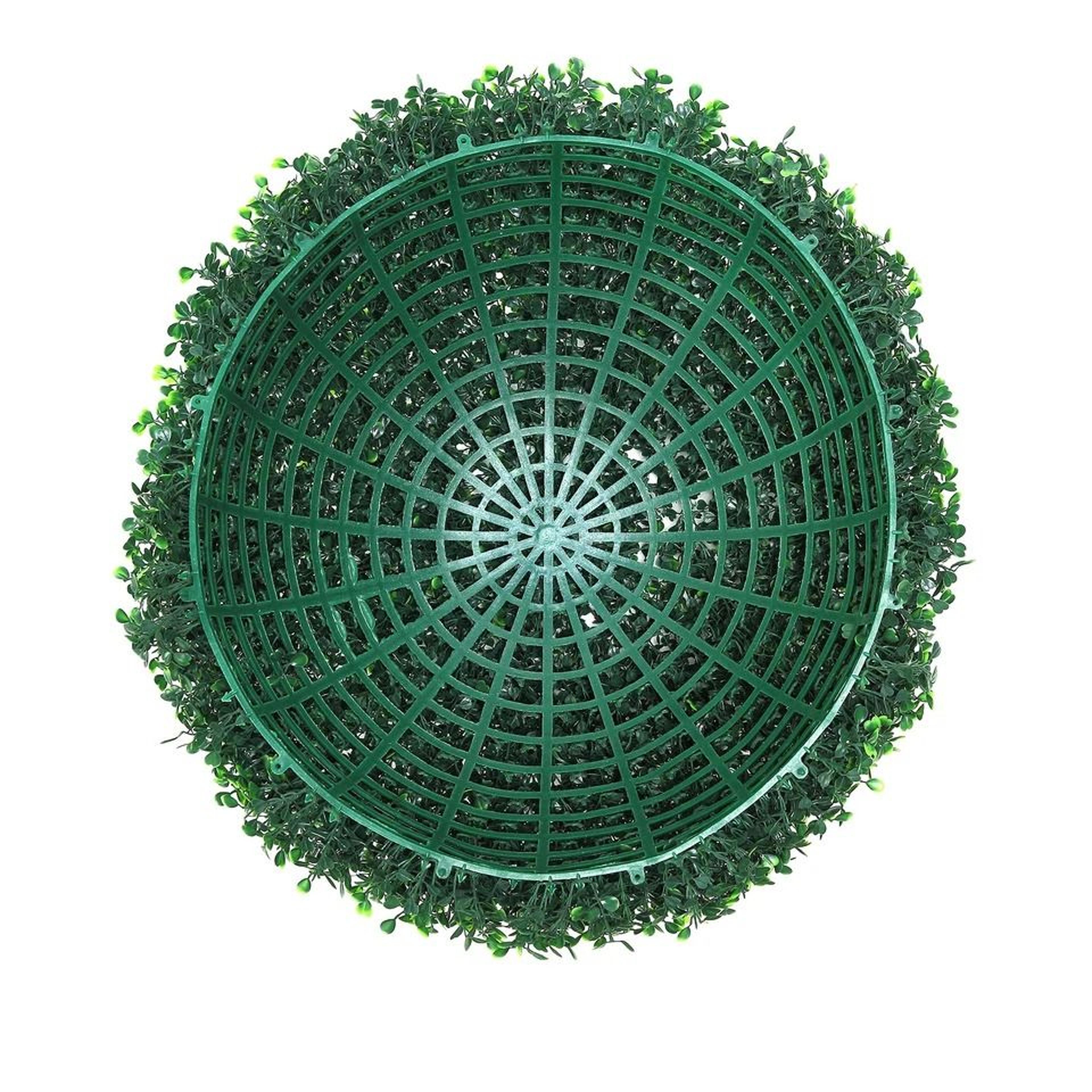 Artificial Topiary Greenery Balls With LED Lights For Indoor  Outdoor Decor 8