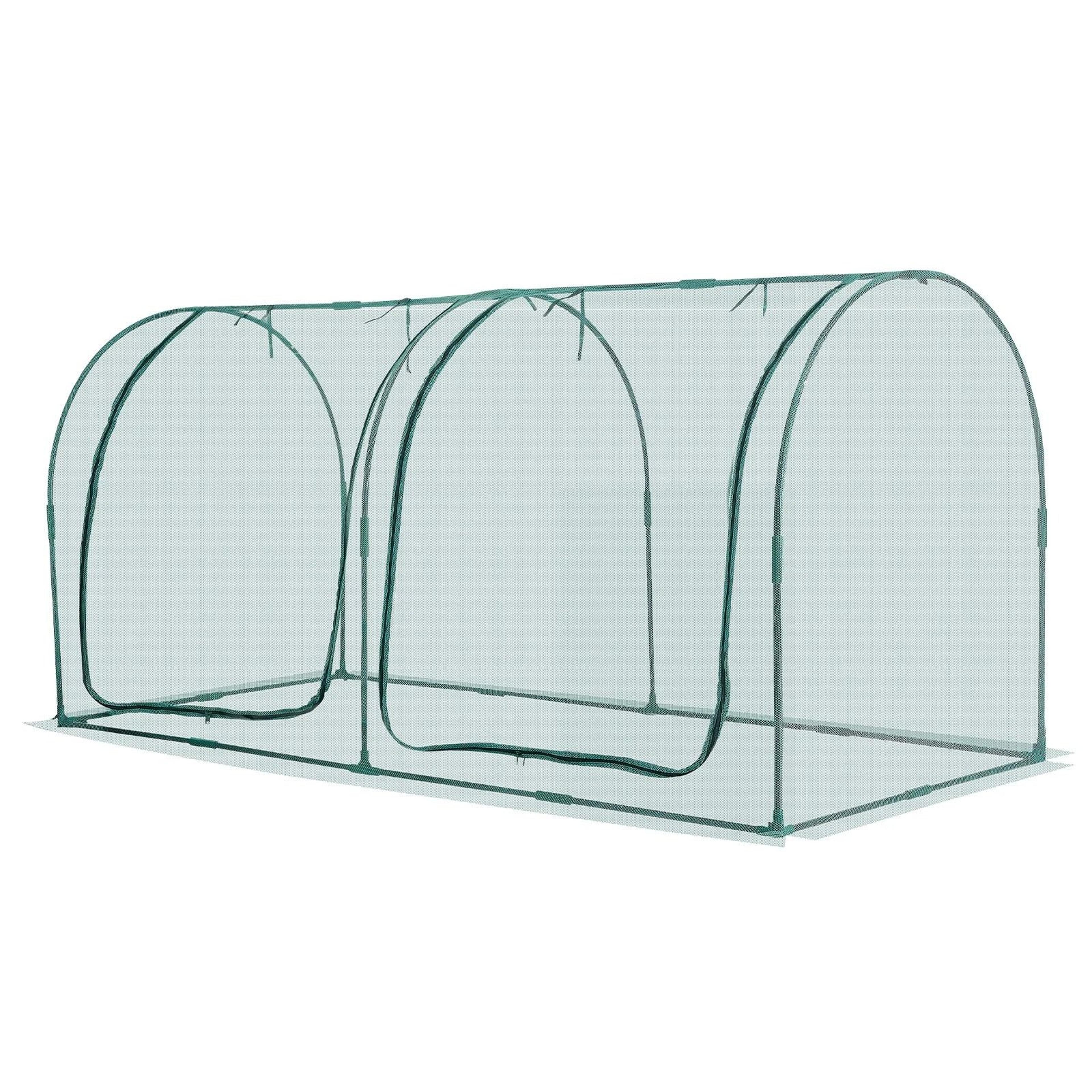 WindResistant Tall Crop Cage Garden Plant Protection Tent For Outdoor Plants 8