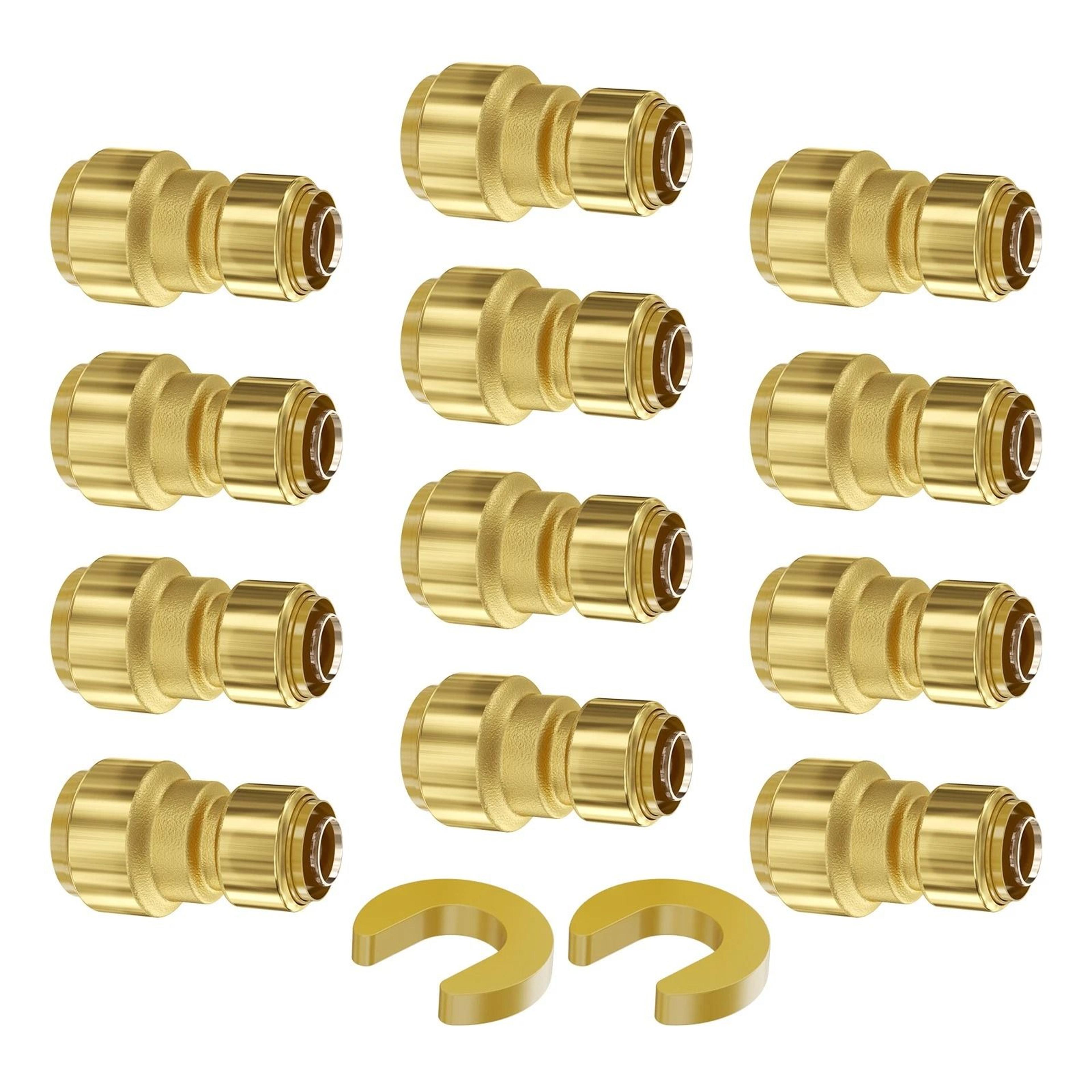 premium brass push-fit pex pipe fittings