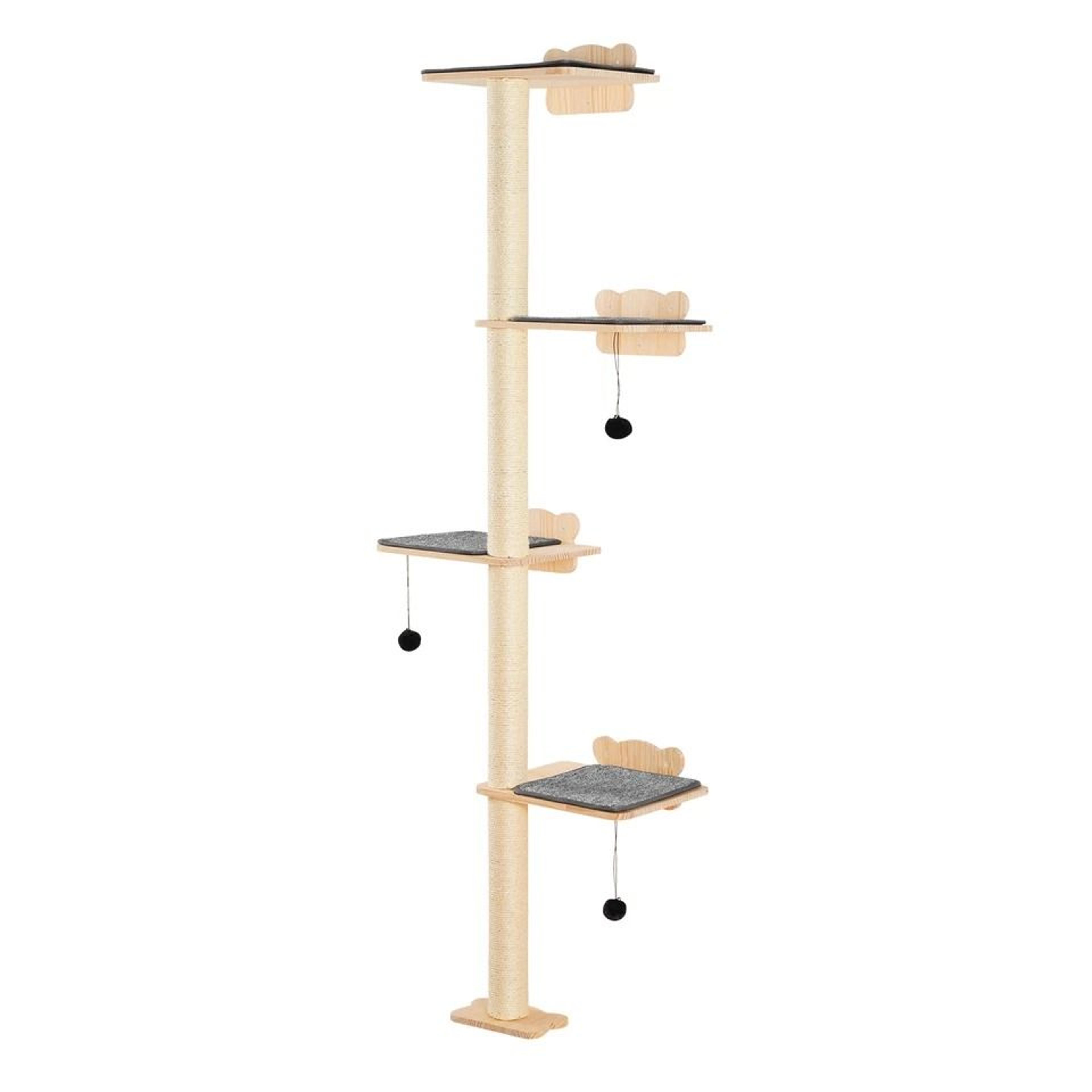 premium wall mounted cat shelves & vertical cat climbing shelves furniture set