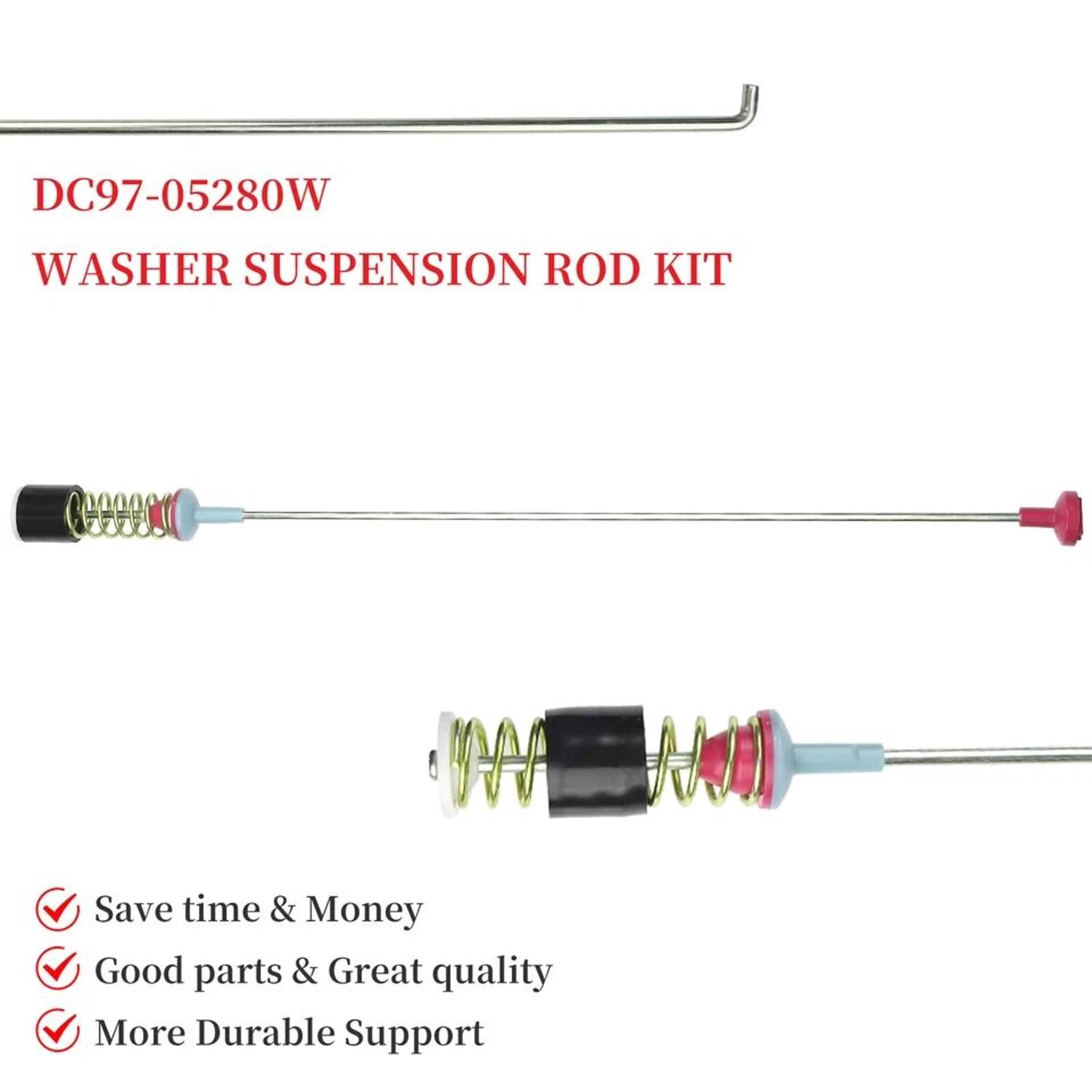 Upgraded Washer Suspension Rods For Washers 2