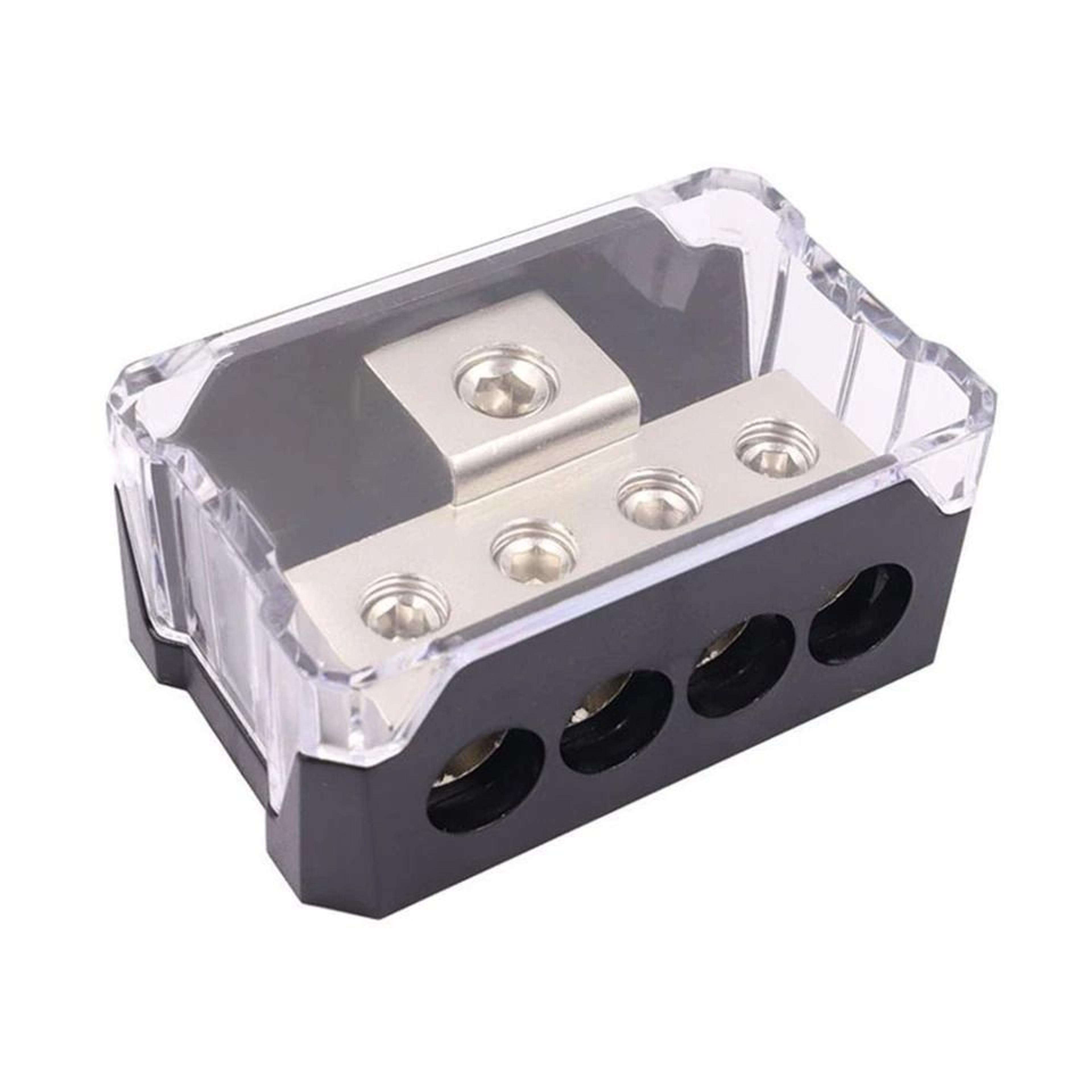 Power Ground Amp Distribution Block Gauge Input Gauge Output Durable For Automotive Audio Systems 7