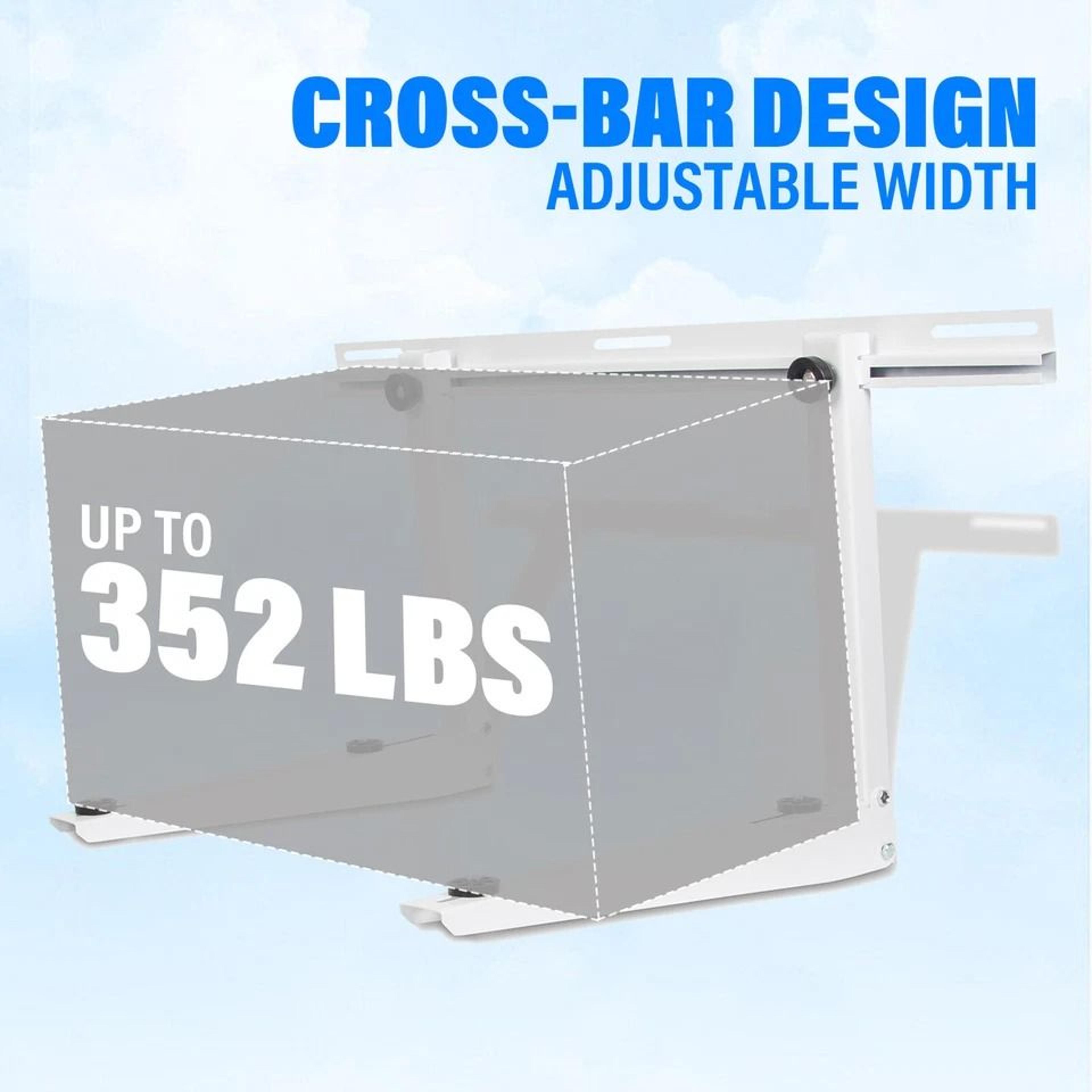 Universal Mini Split Wall Mount Bracket Heavy Duty AC Support 8