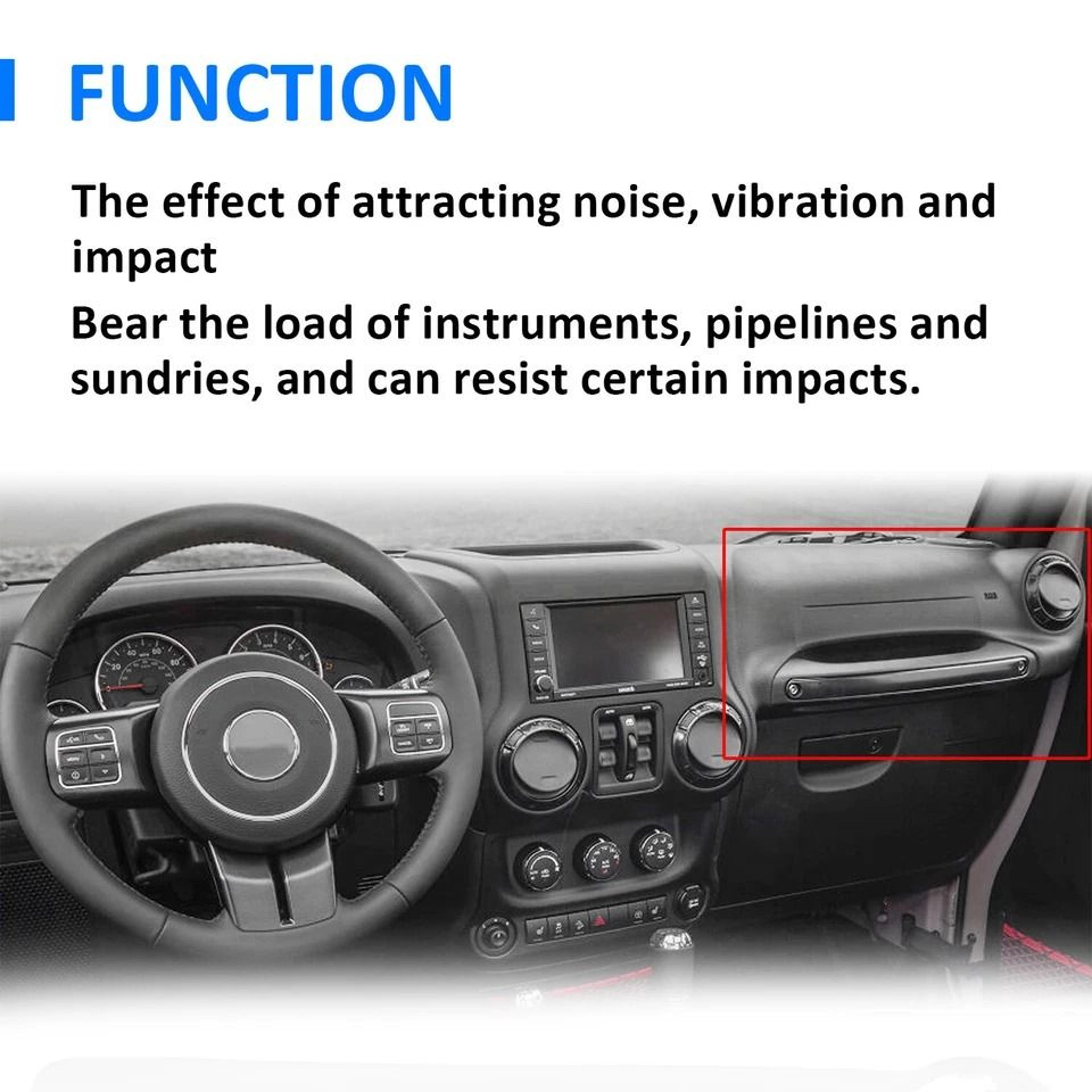 Dashboard Cover Passenger Side Dash Panel Protector 6