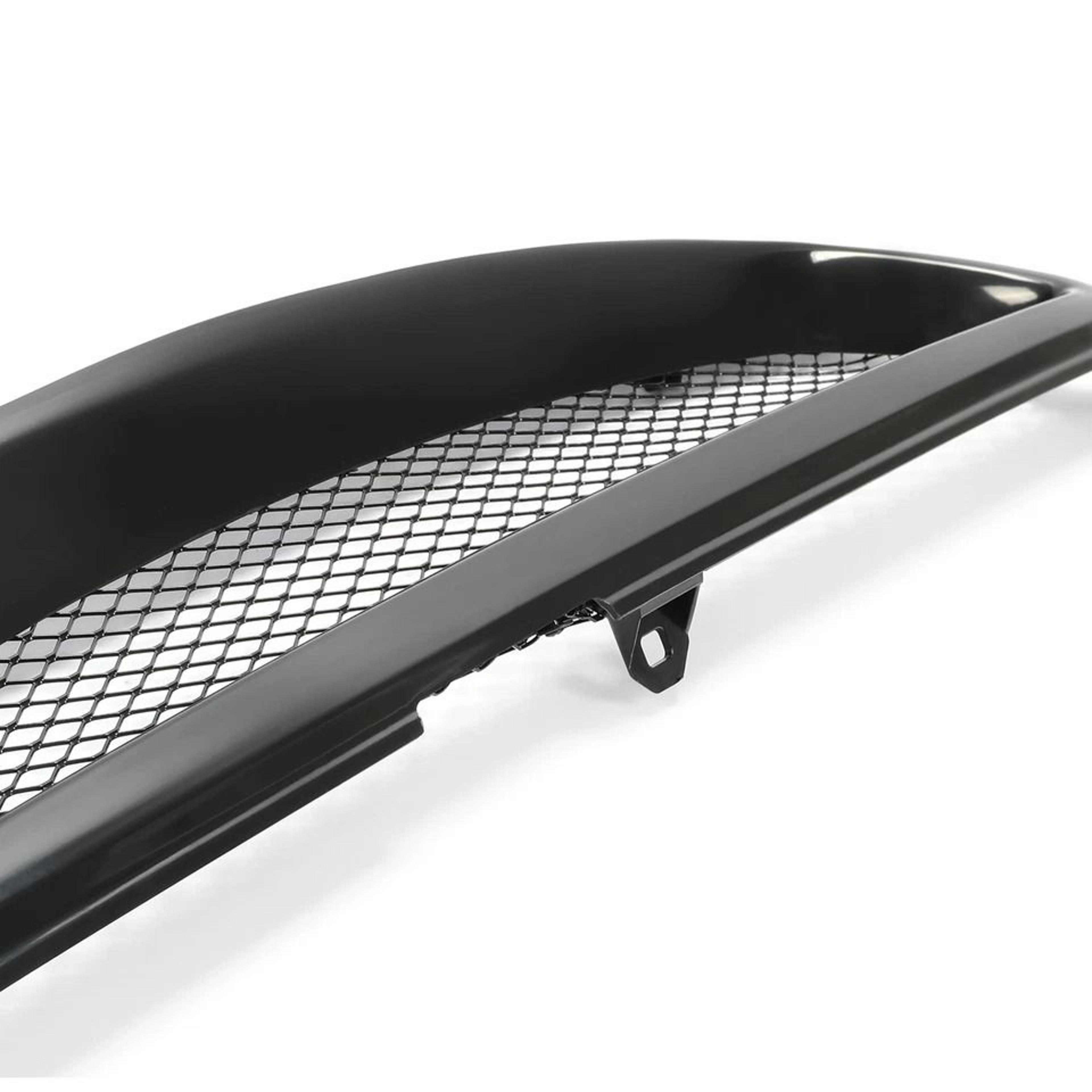 Glossy Black Metal Mesh Front Hood Grill For Toyota Corolla 7