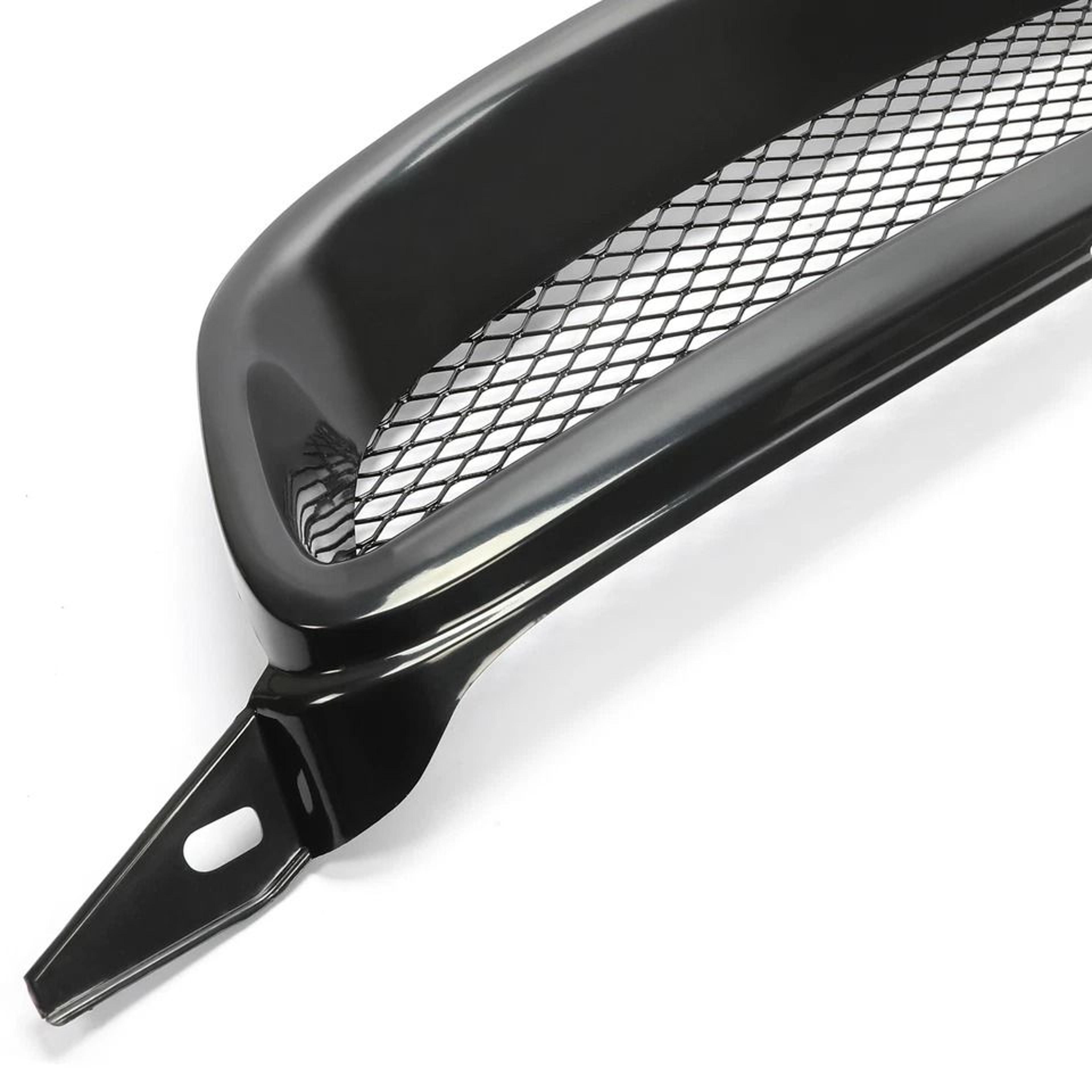 Glossy Black Metal Mesh Front Hood Grill For Toyota Corolla 8