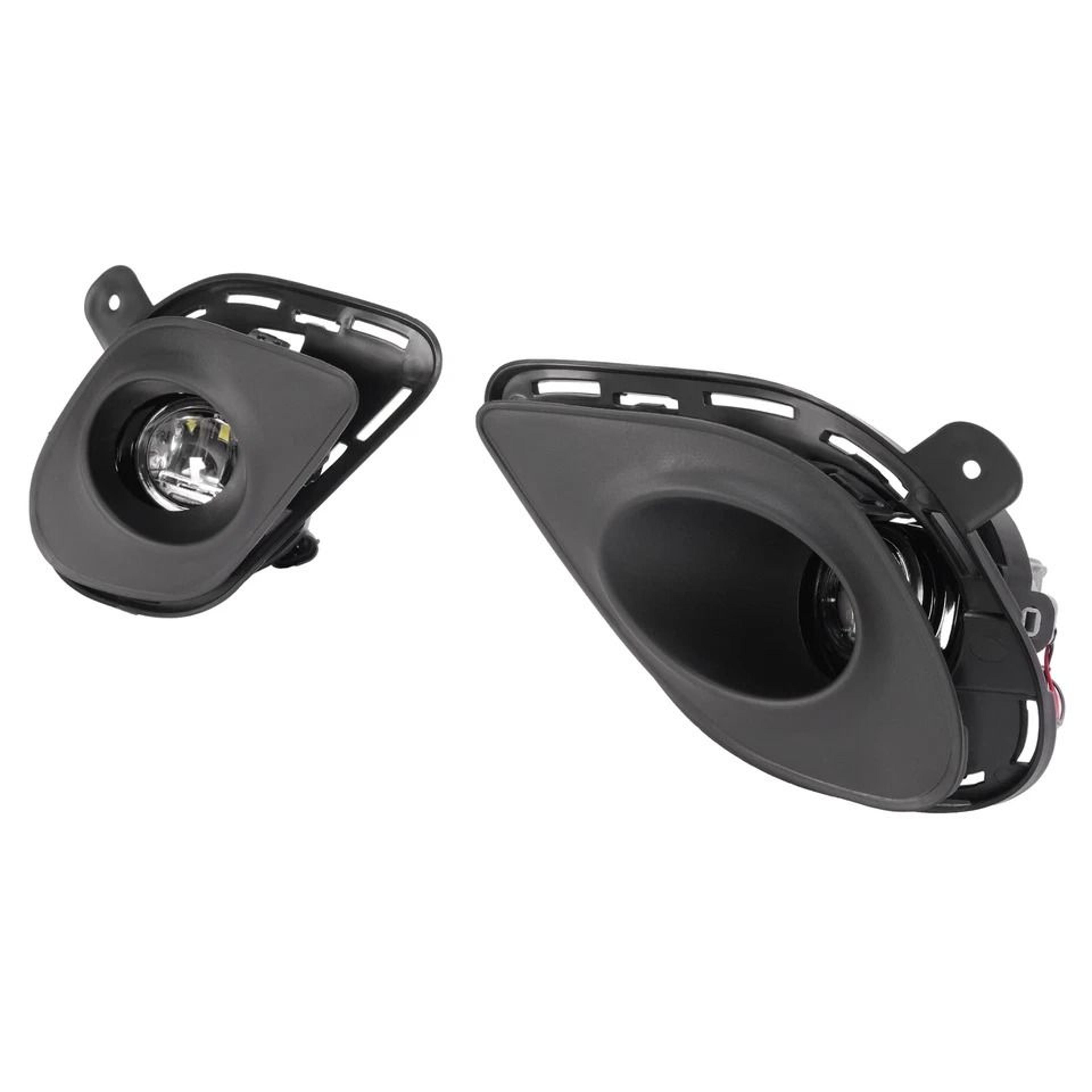 Dodge Charger LED Fog Light Kit SRT Hellcat Front Bezel Harness Upgrade 8