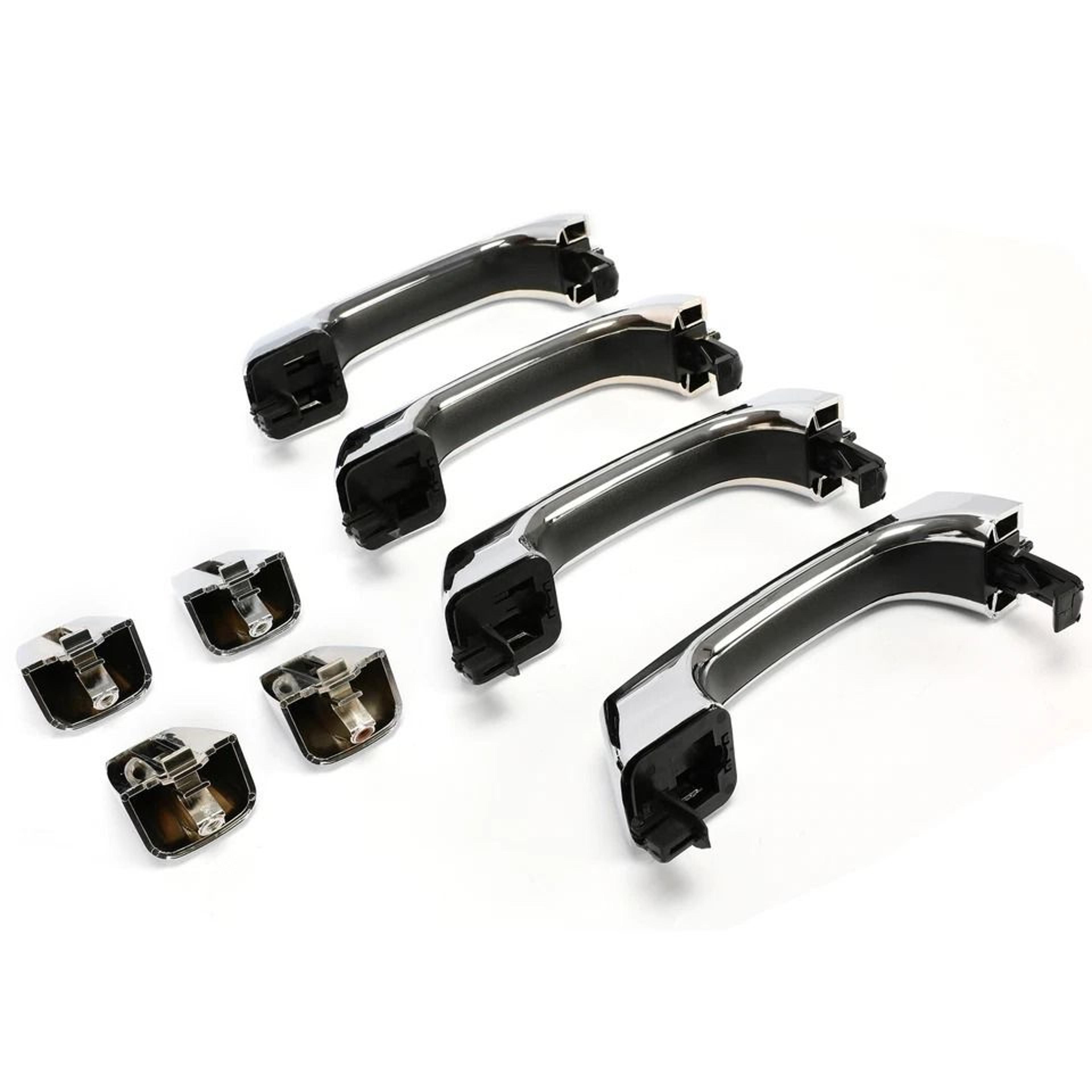 Exterior Door Handle Assembly For Hummer Front  Rear LeftRight Durable  EasytoInstall 4