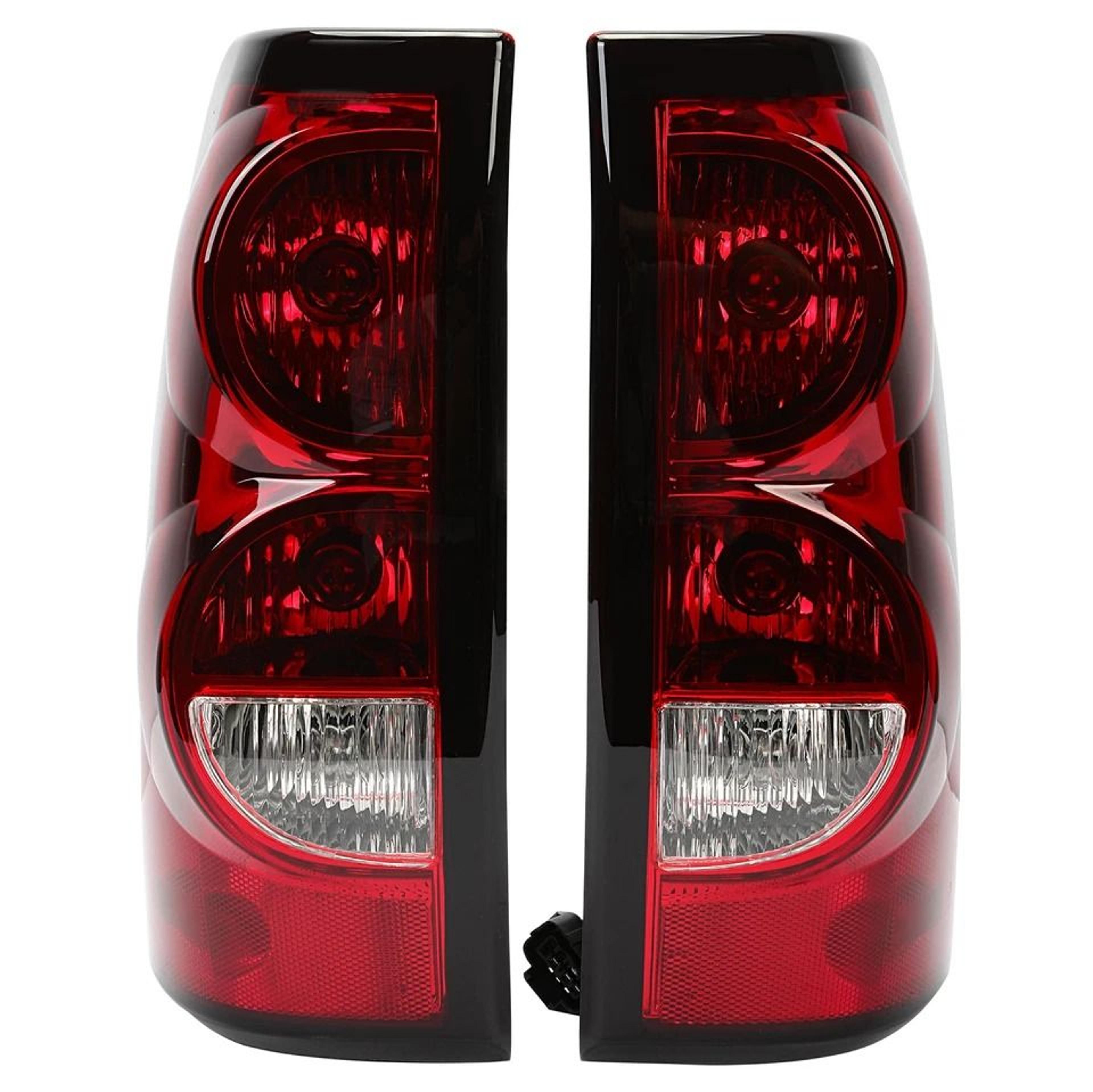 premium rear tail lights for chevy silverado direct fit replacement