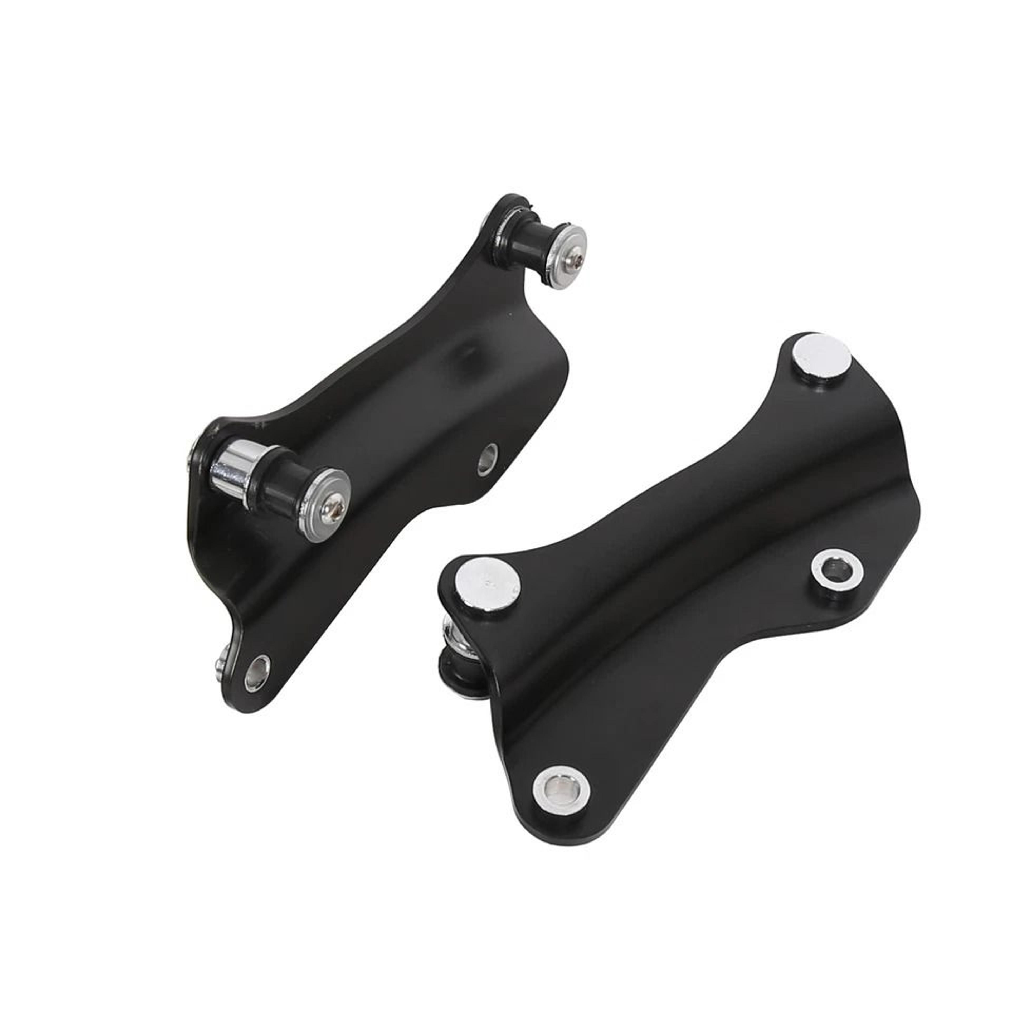 premium black harley docking hardware kit touring motorcycle mount for street glide & electra glide