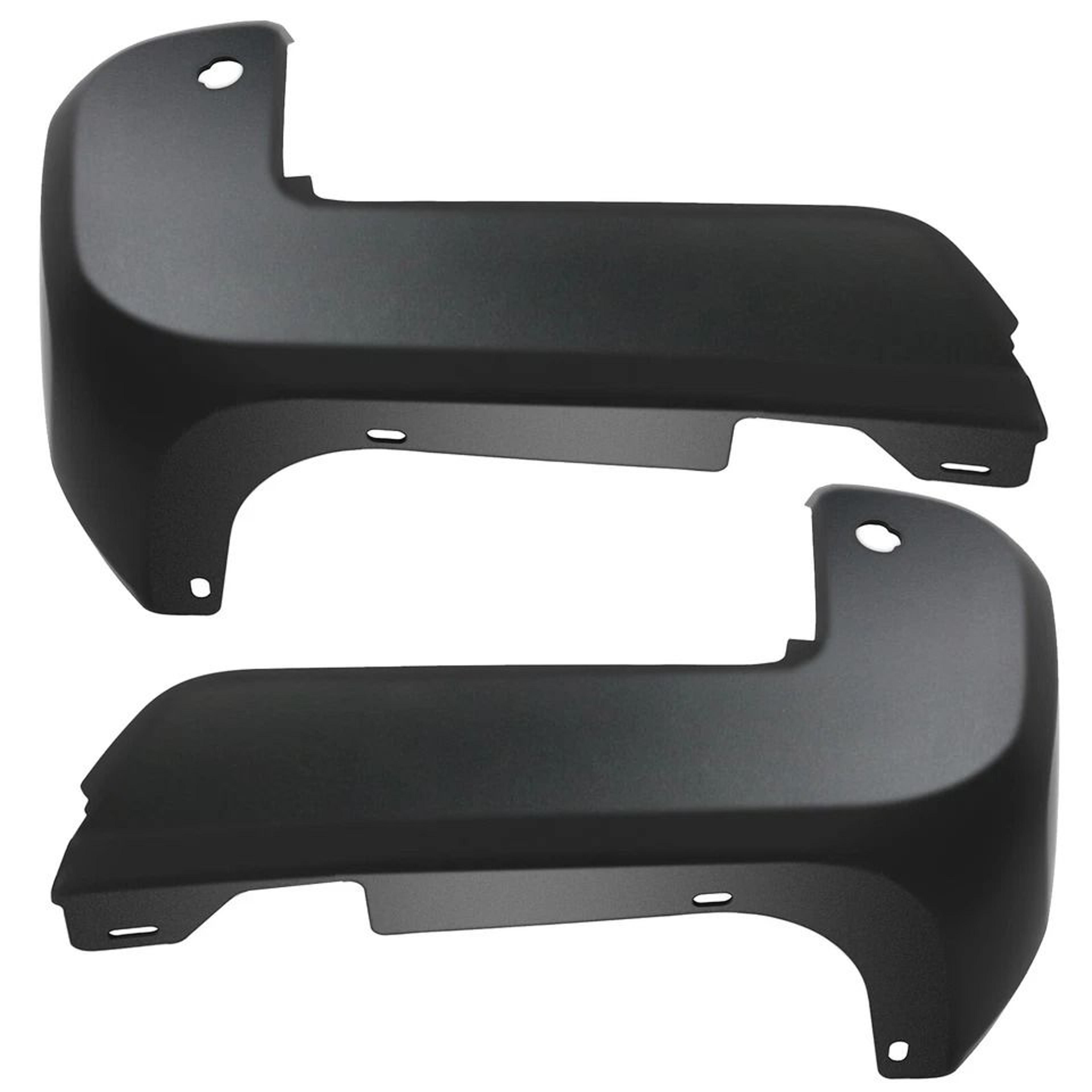 Bumper End Caps Set For Toyota Tacoma Rear Parking Aid Sensor Holes 8