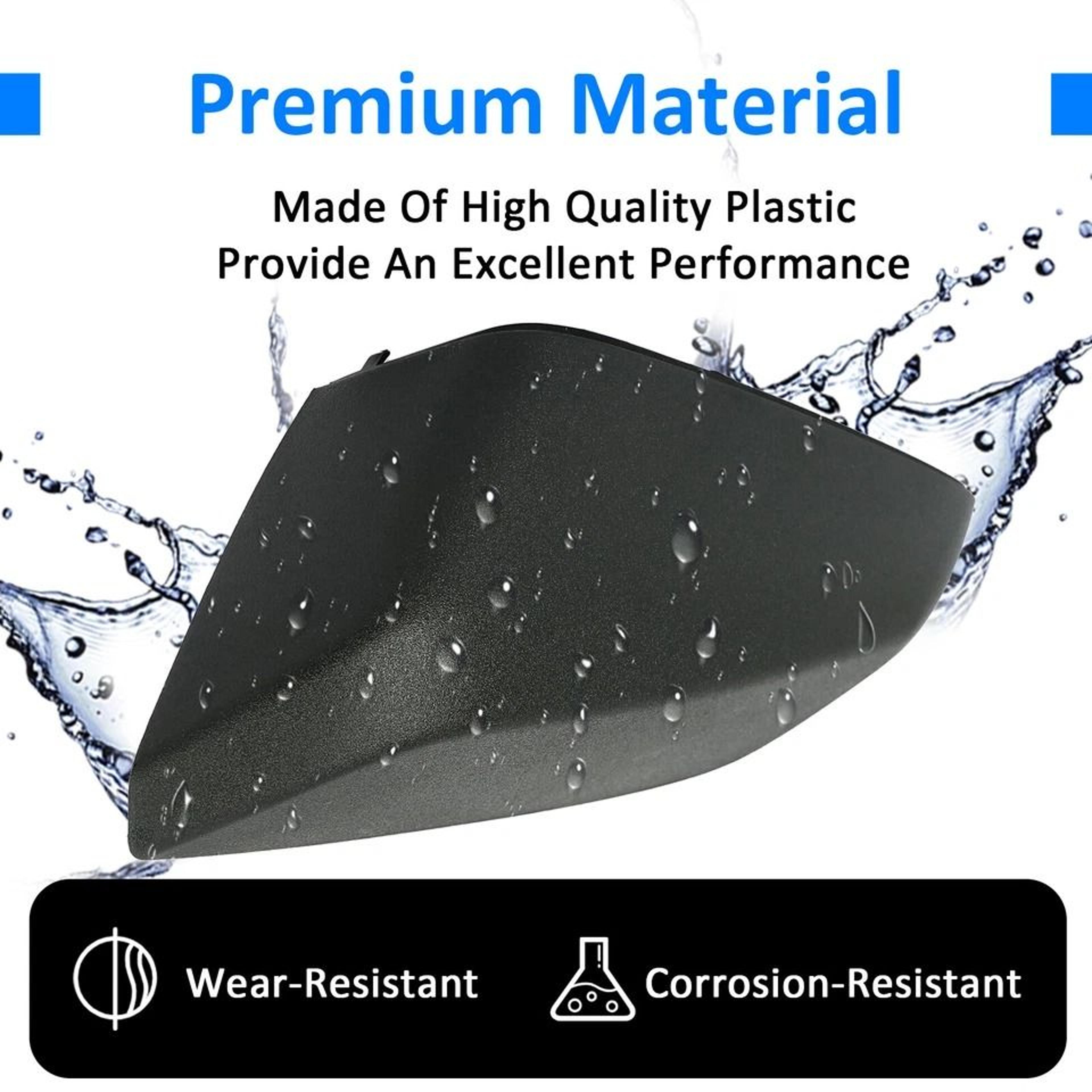 Chevrolet Malibu Driver Side Mirror Cap Cover Black Textured Replacement 1
