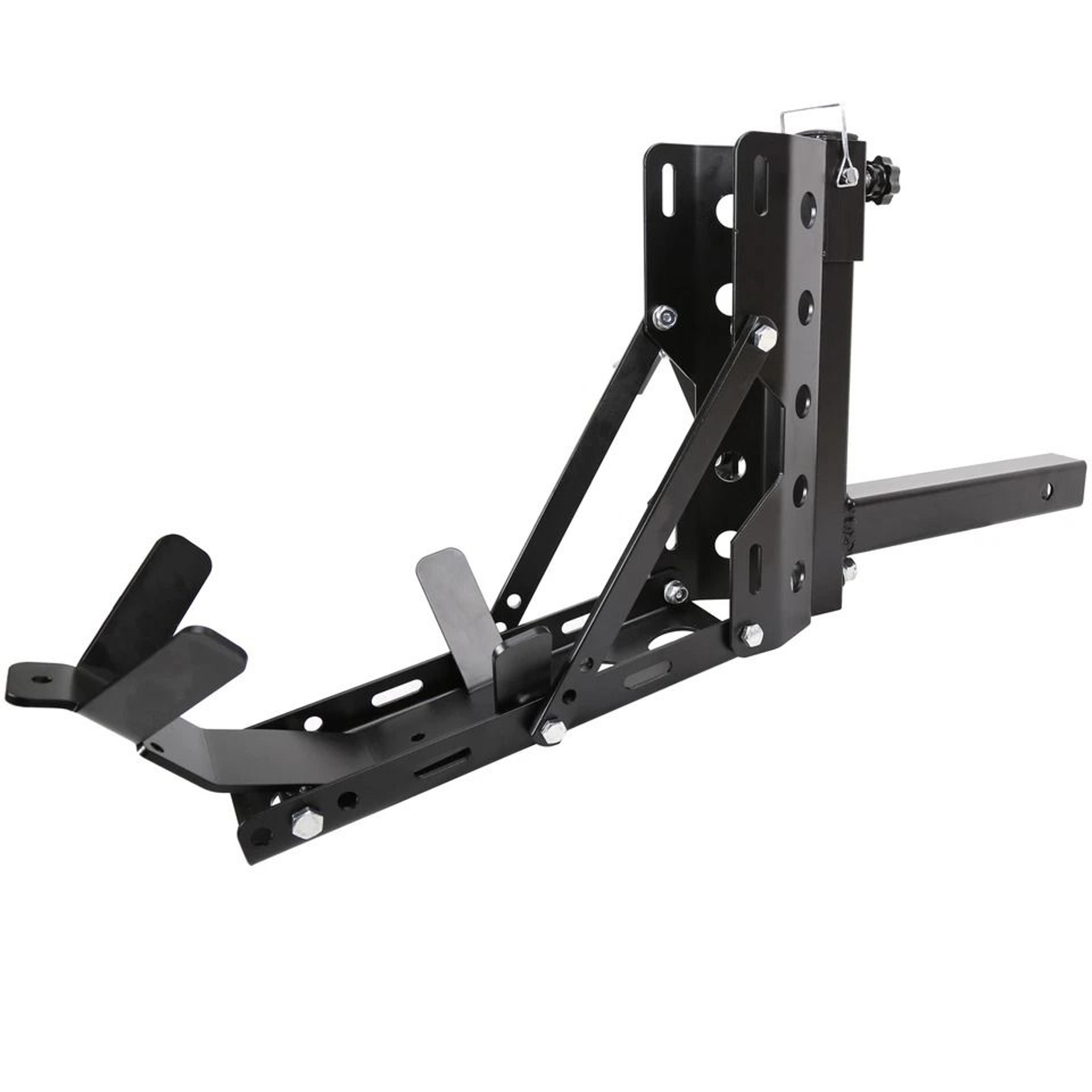 Motorcycle Hauler Receiver Trailer Hitch Carrier For Towing  Transporting Motorcycles 11