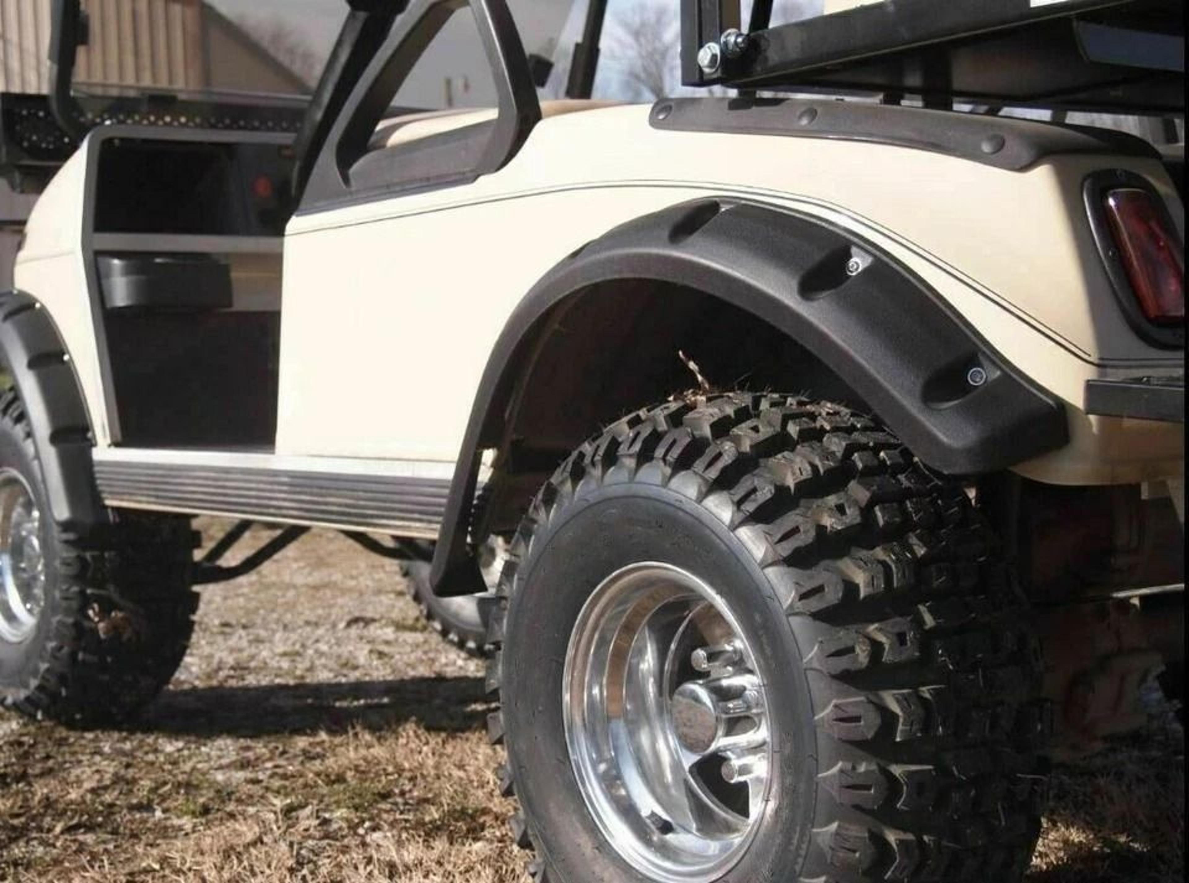 Golf Cart Fender Flares For Club Car DS With Mounting Screws 1