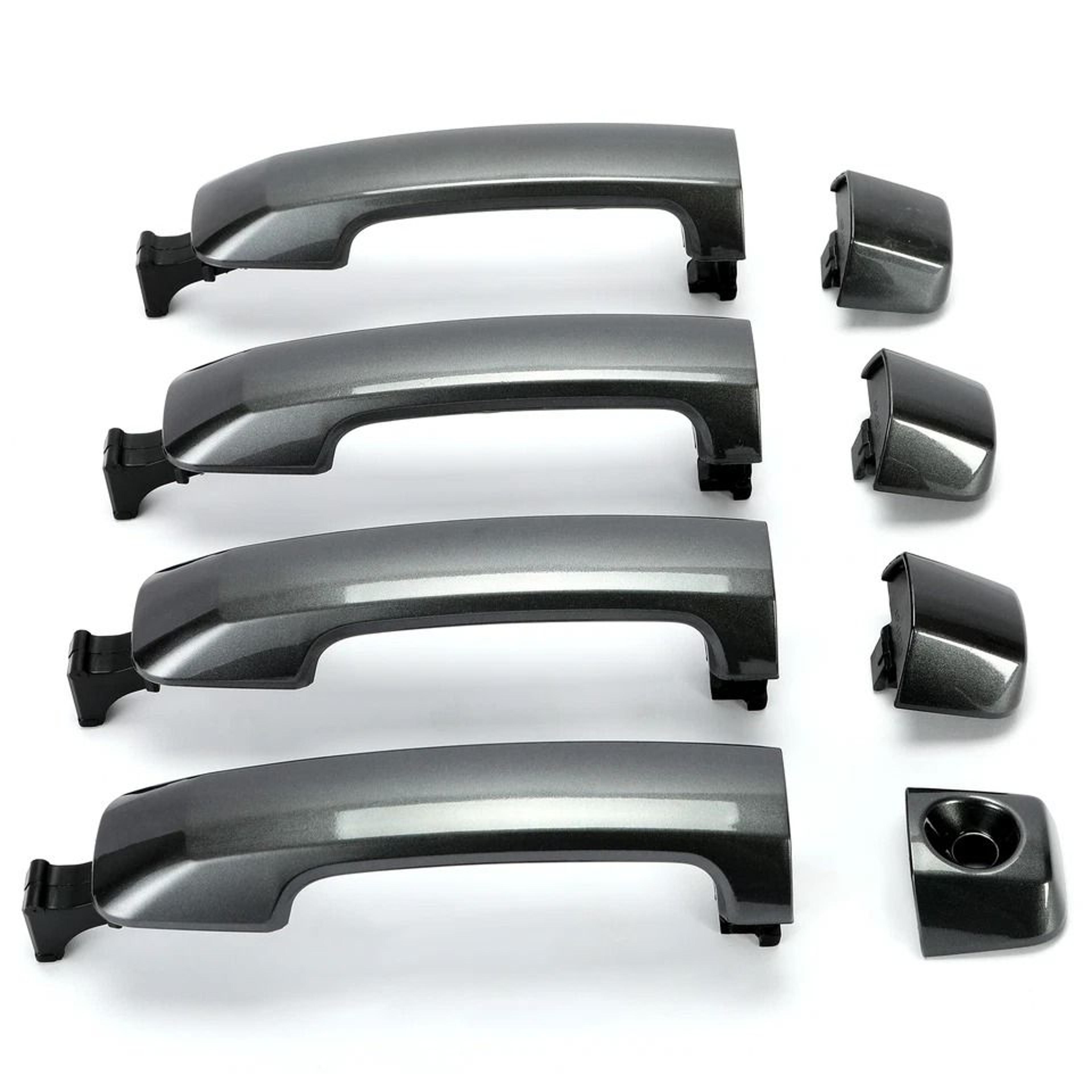 new gray painted door handles for toyota tundra sequoia durable replacement