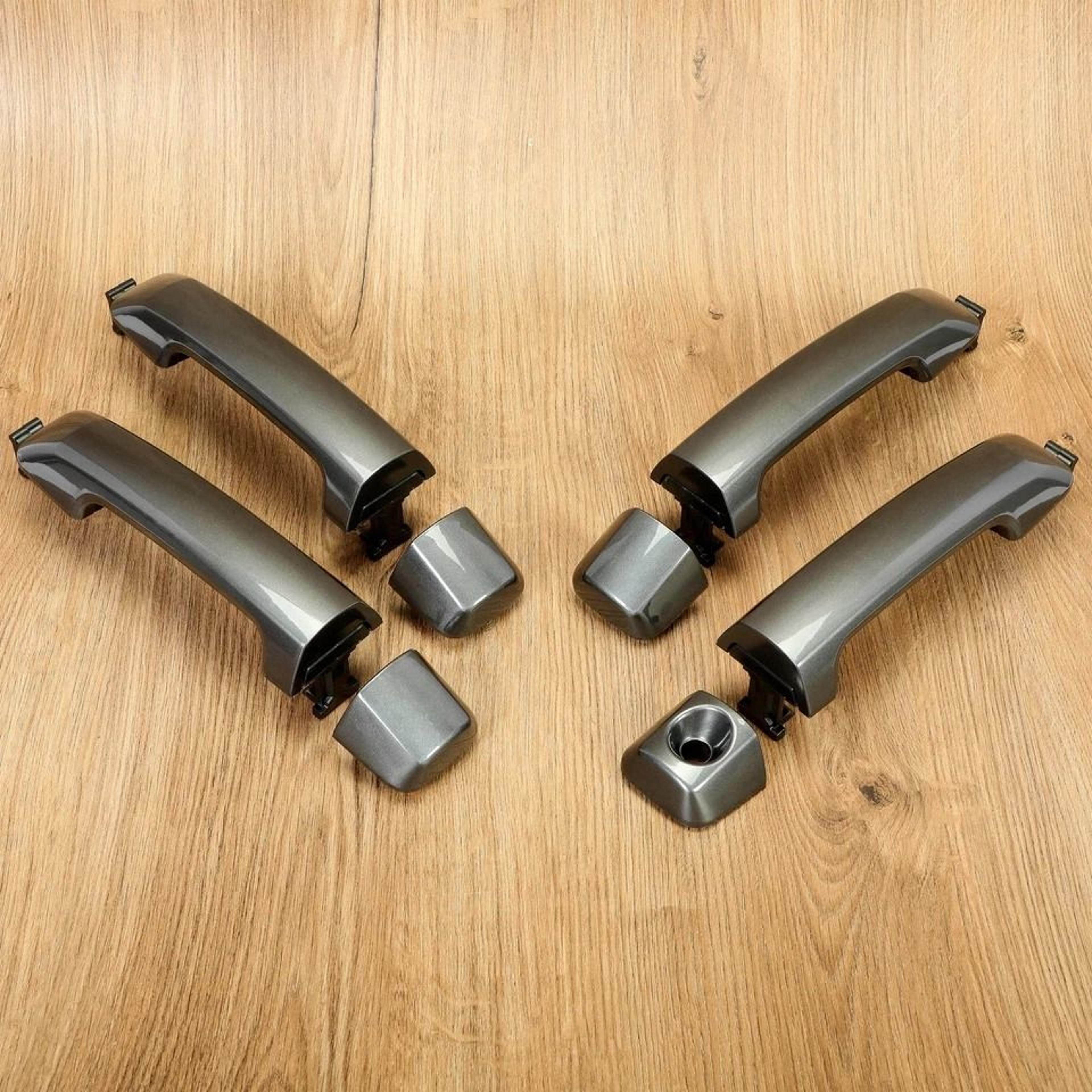 New Gray Painted Door Handles For Toyota Tundra Sequoia Durable Replacement 7