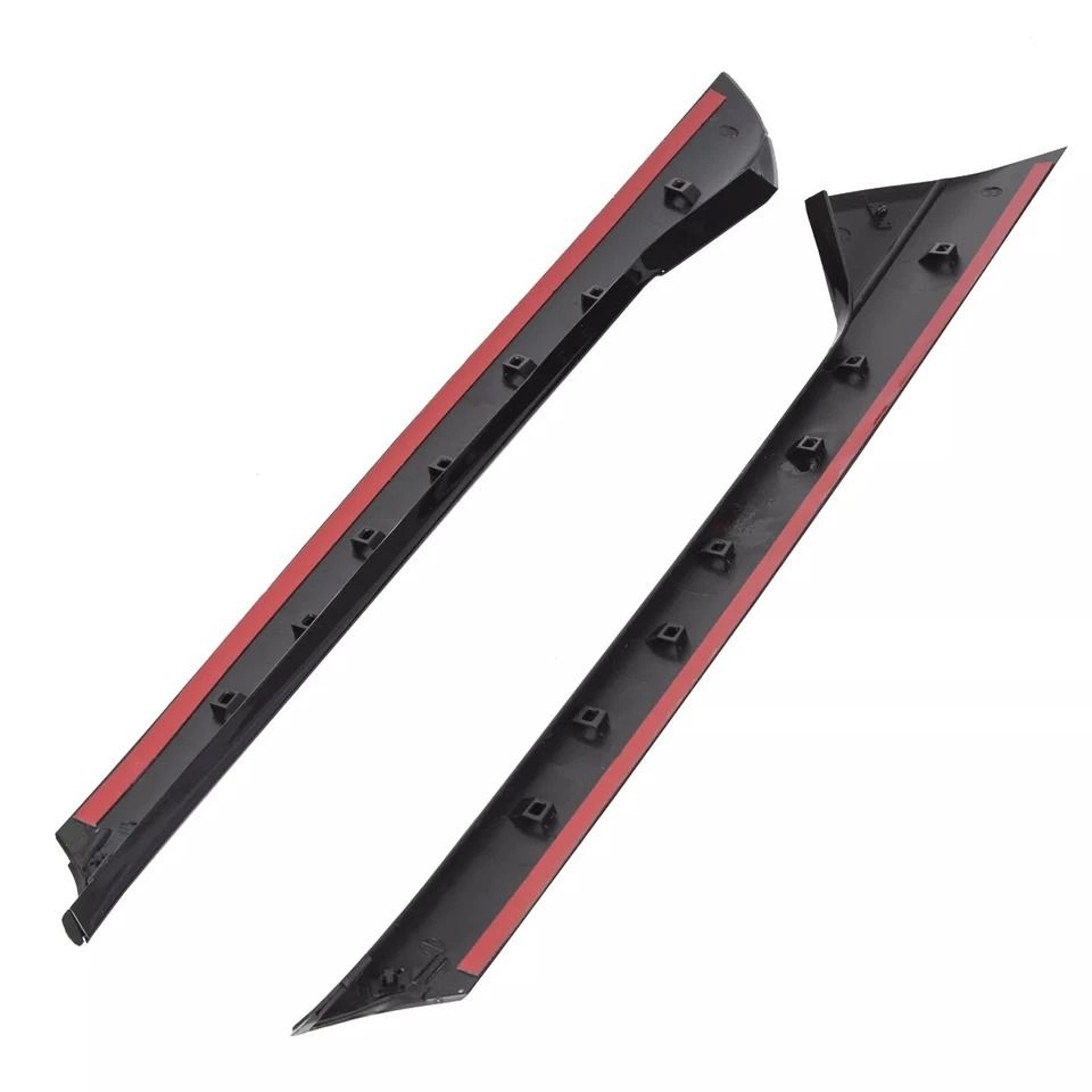 Gloss Black Windshield Trim Pillar Molding For Explorer 7