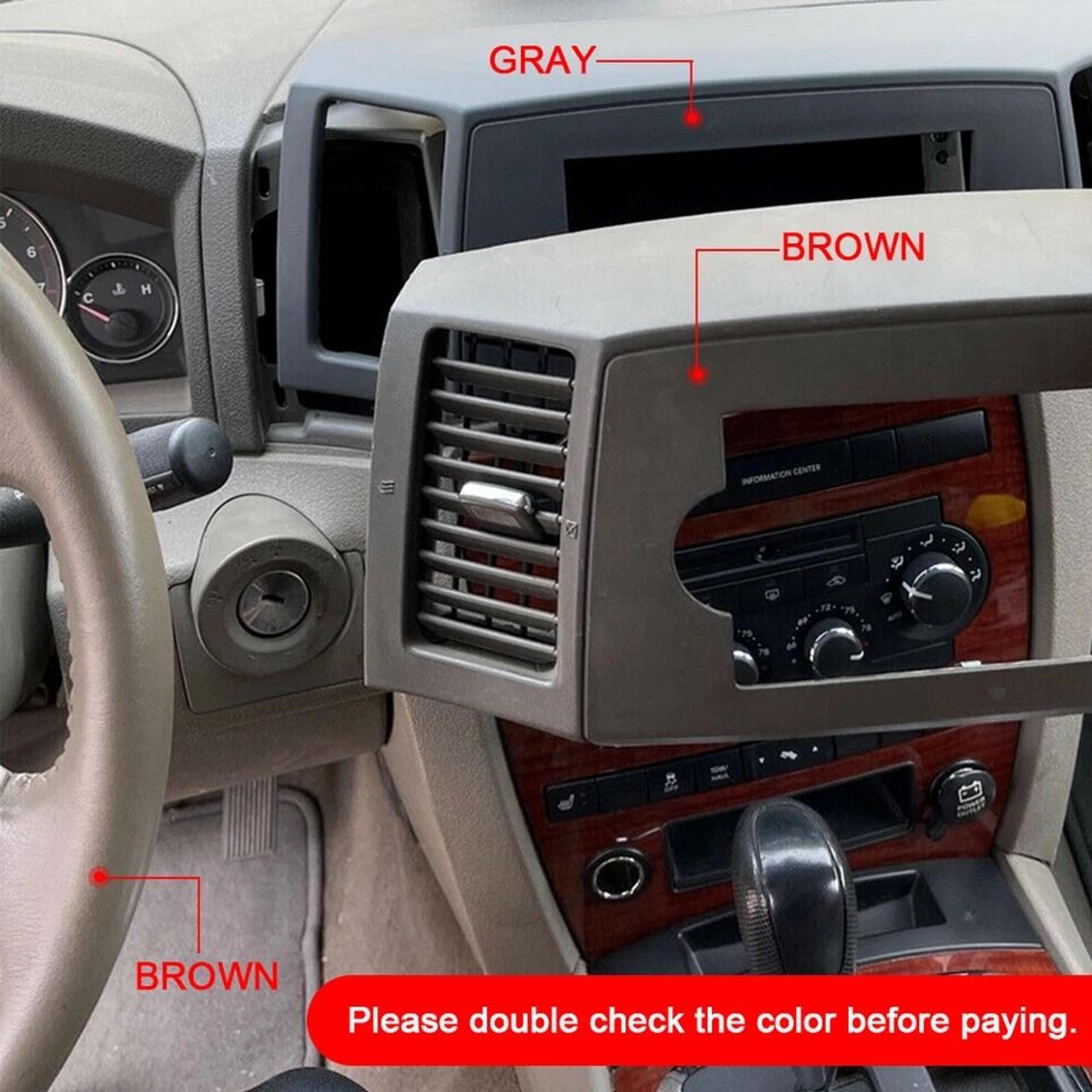 Navigation Radio Bezel Dash Vent Install Kit 1