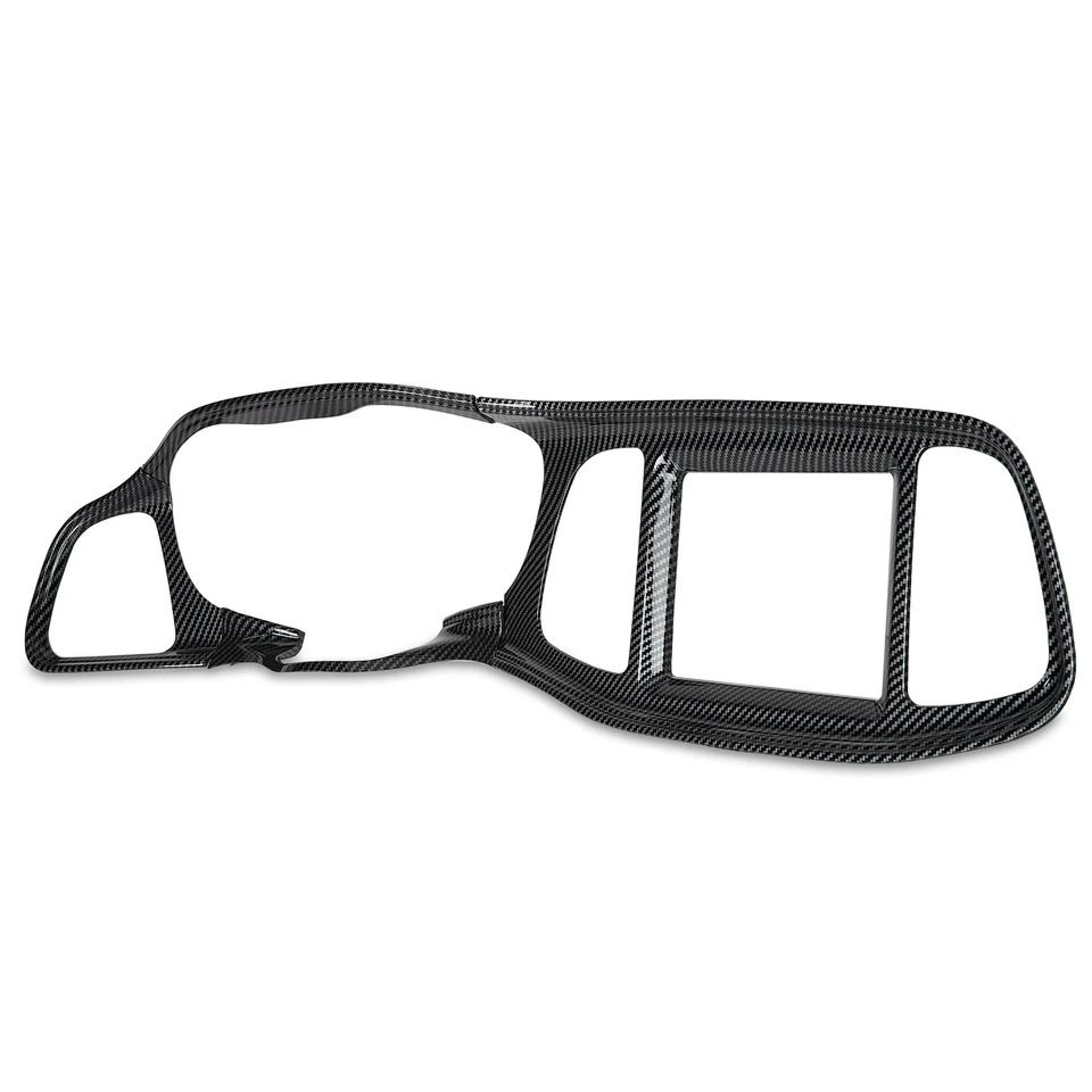 carbon fiber center console trim and dashboard trim kit
