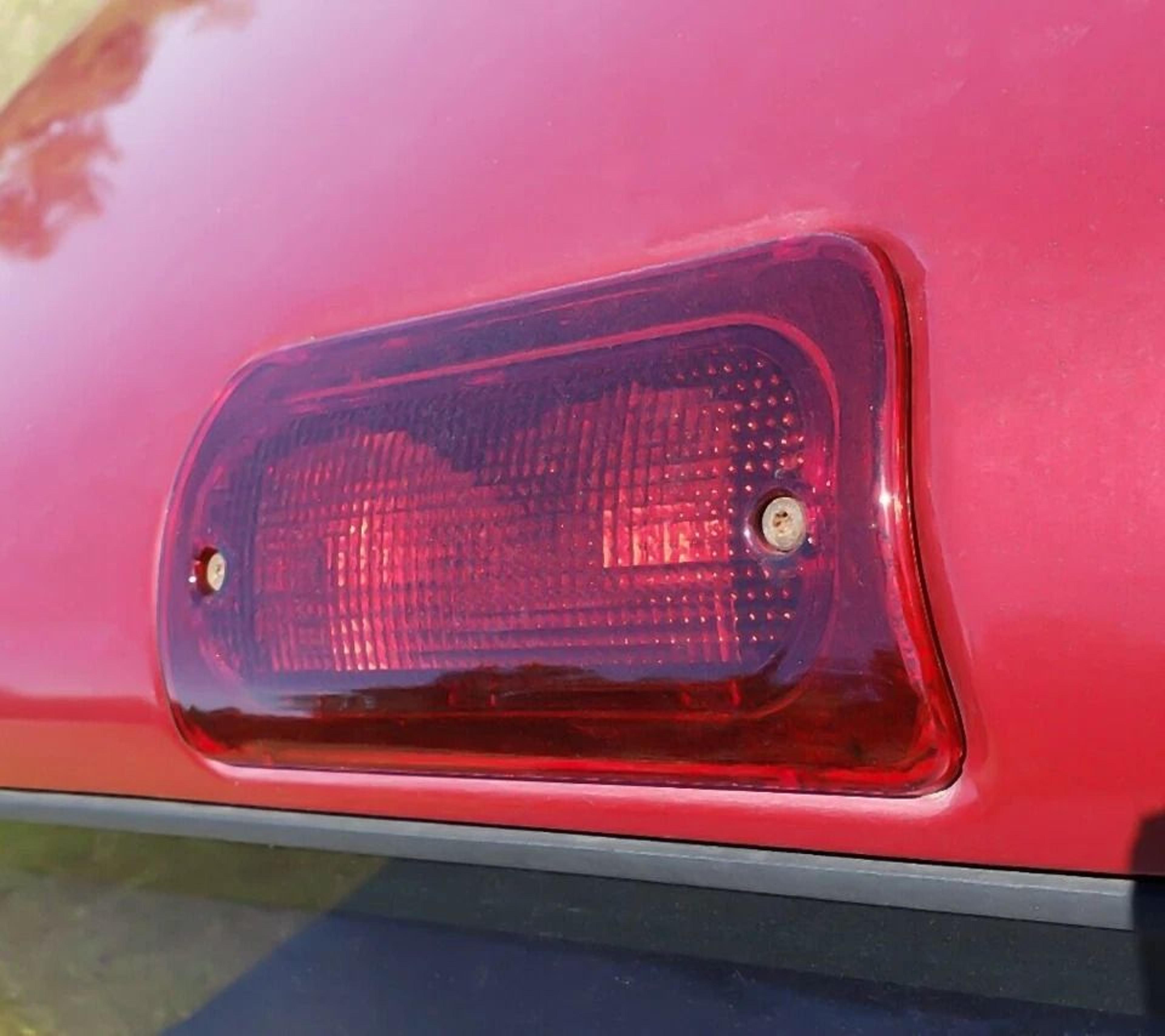 Red Third Brake Light Lens Crew Standard 5