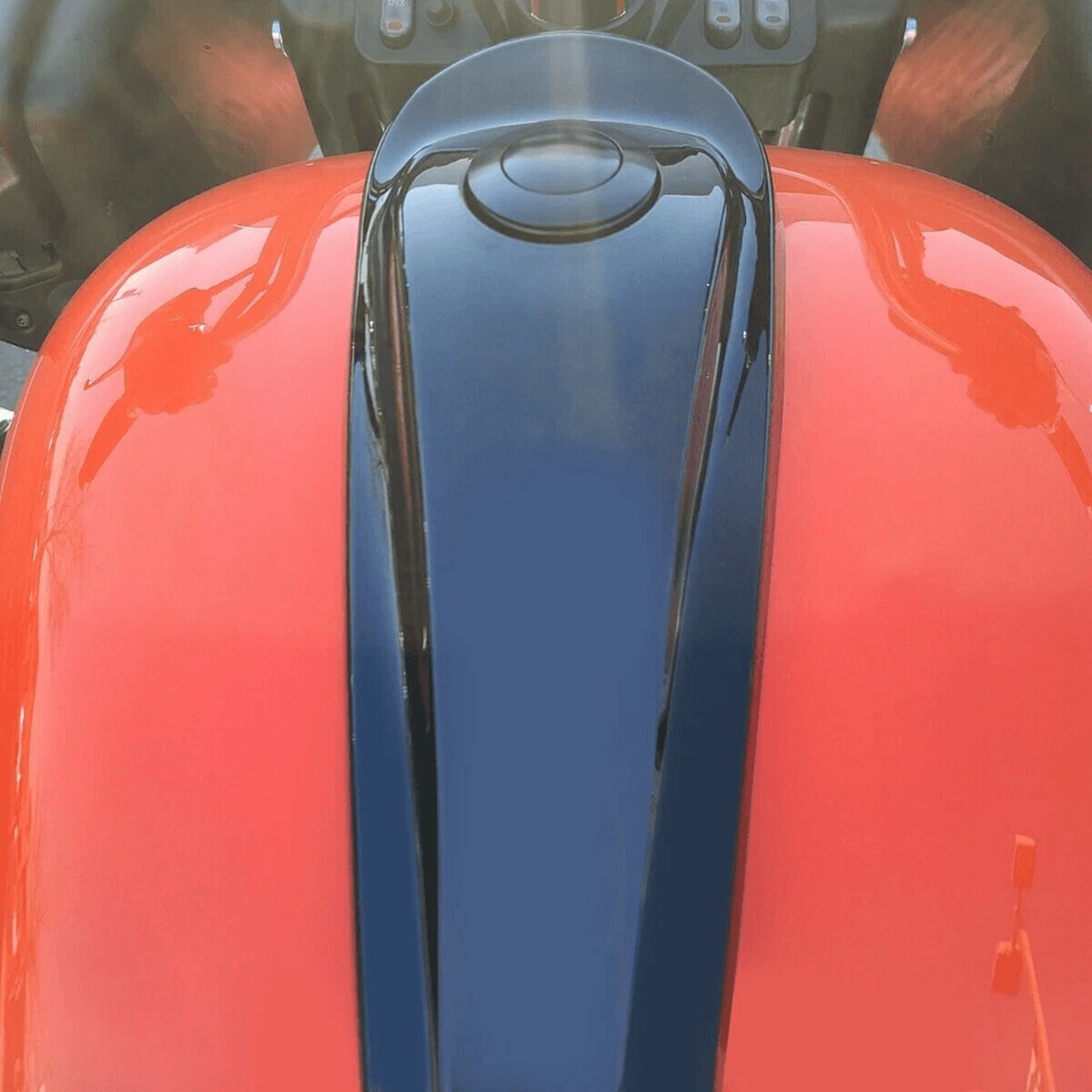 harley touring dash fuel console cover with pop up gas cap for road glide electra glide