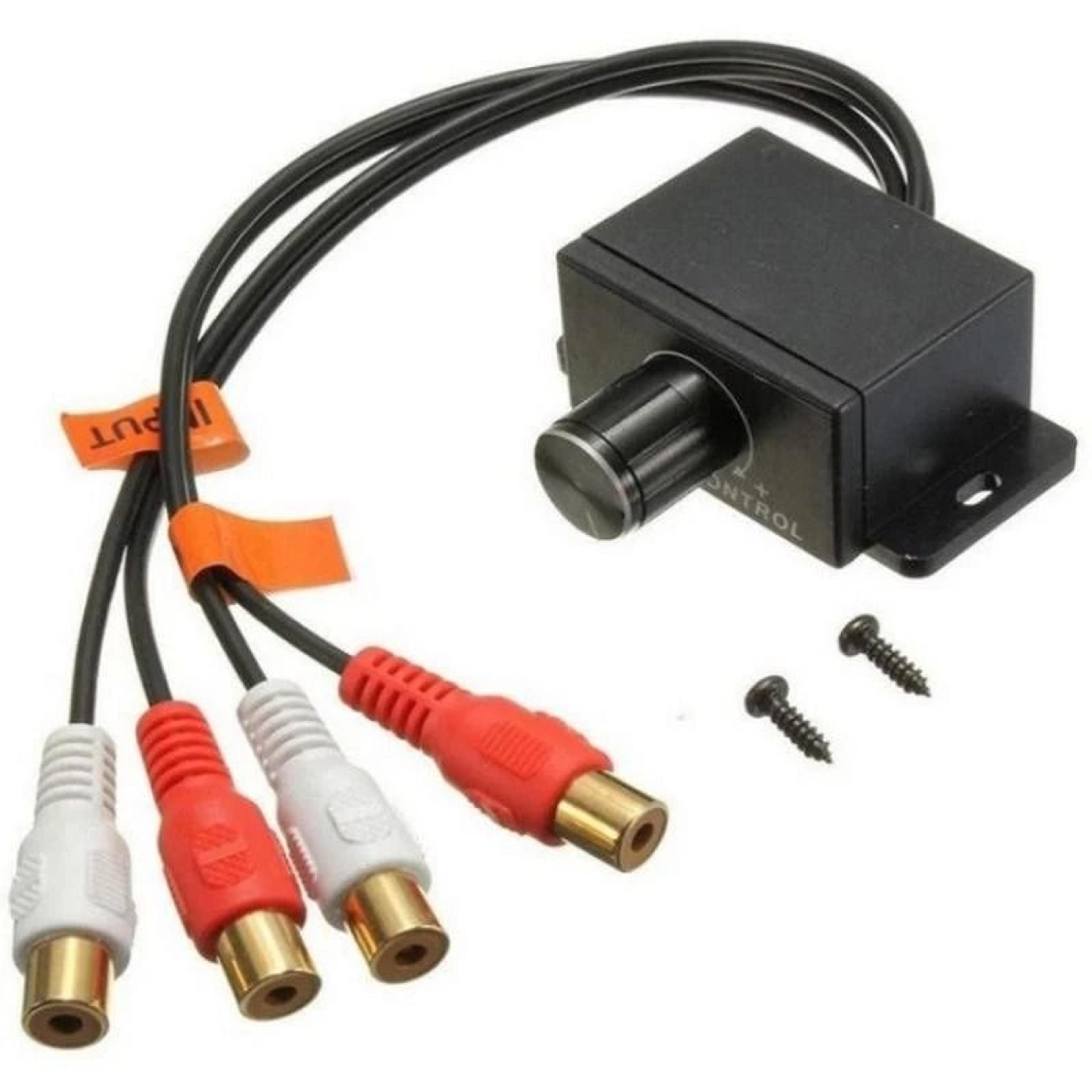 Universal Car Bass Knob RCA Level Controller For Amplifier And Subwoofer 13
