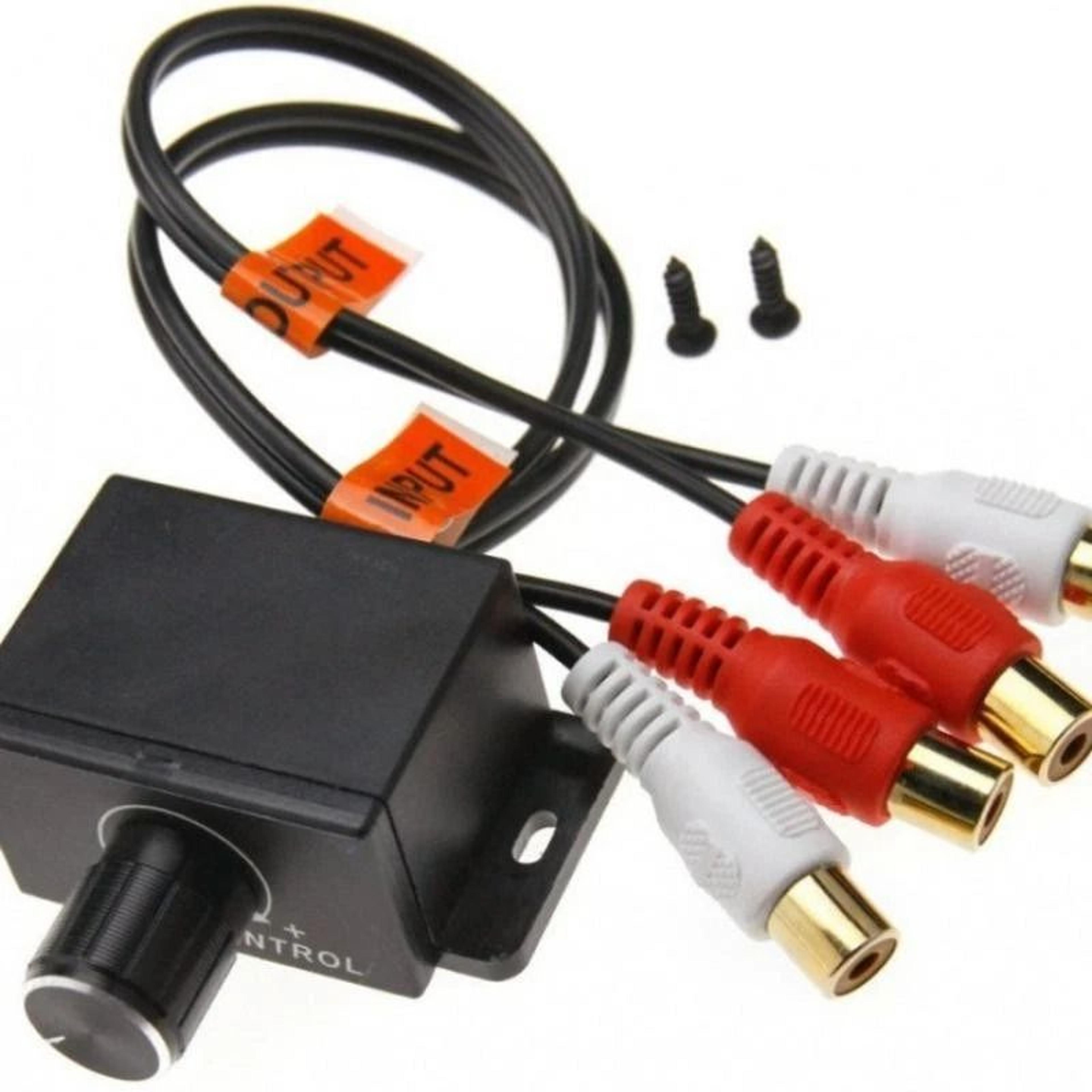 Universal Car Bass Knob RCA Level Controller For Amplifier And Subwoofer 14