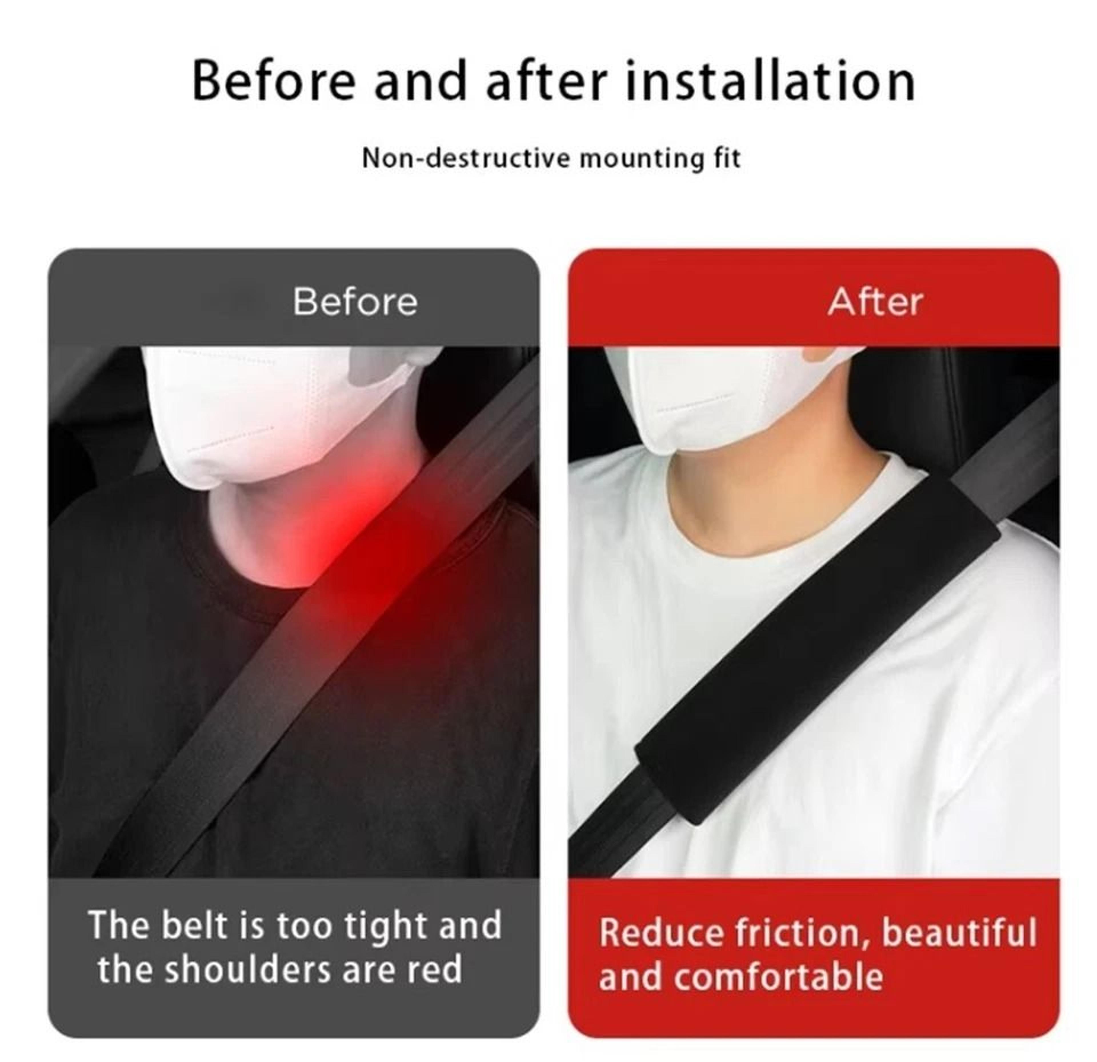 Universal Seat Belt Covers Soft Shoulder Pad Strap Protectors For Car Comfort 5
