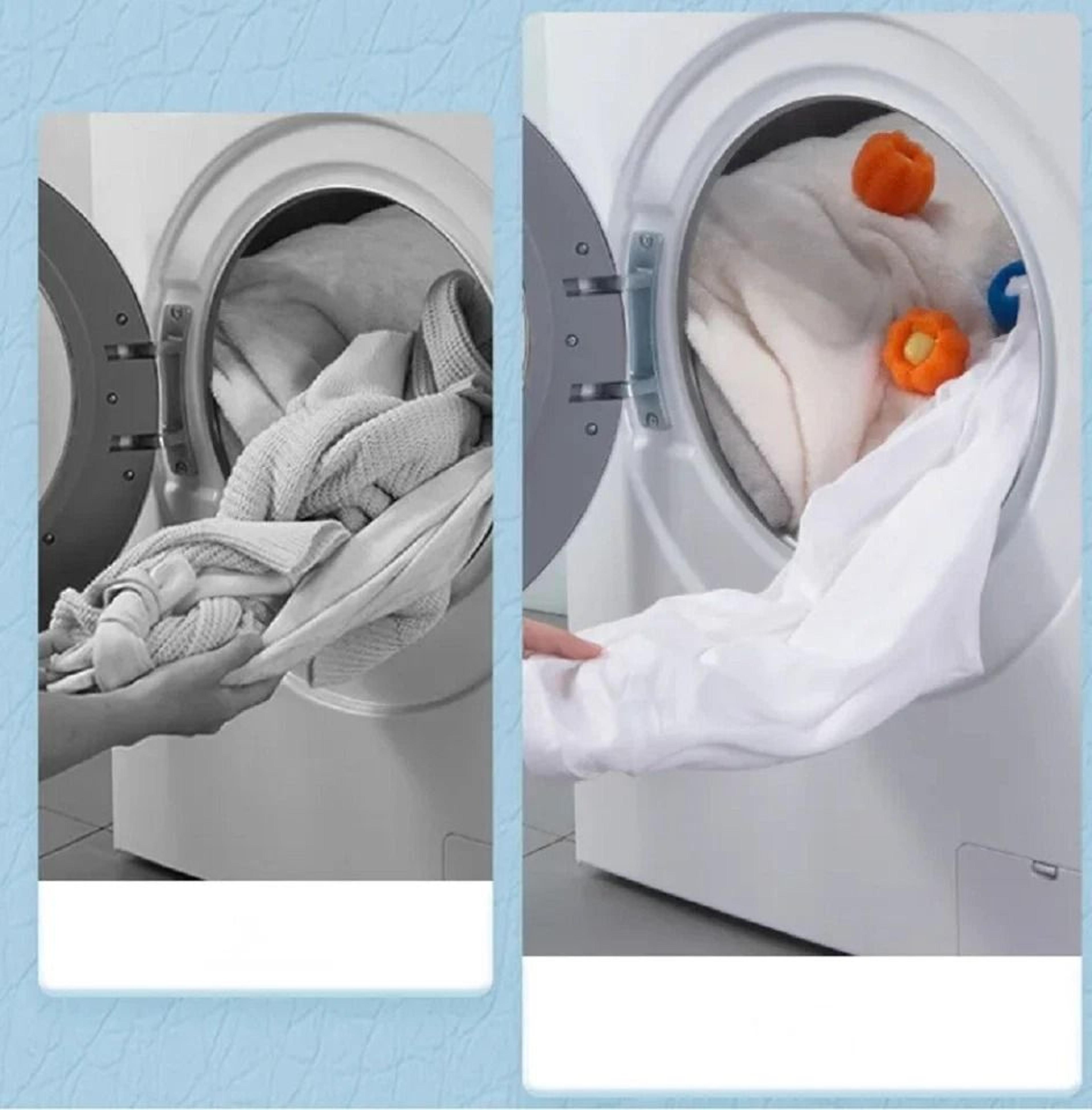 Laundry Pet Hair Remover Balls Reusable Lint Catcher For Washer  Dryer 5