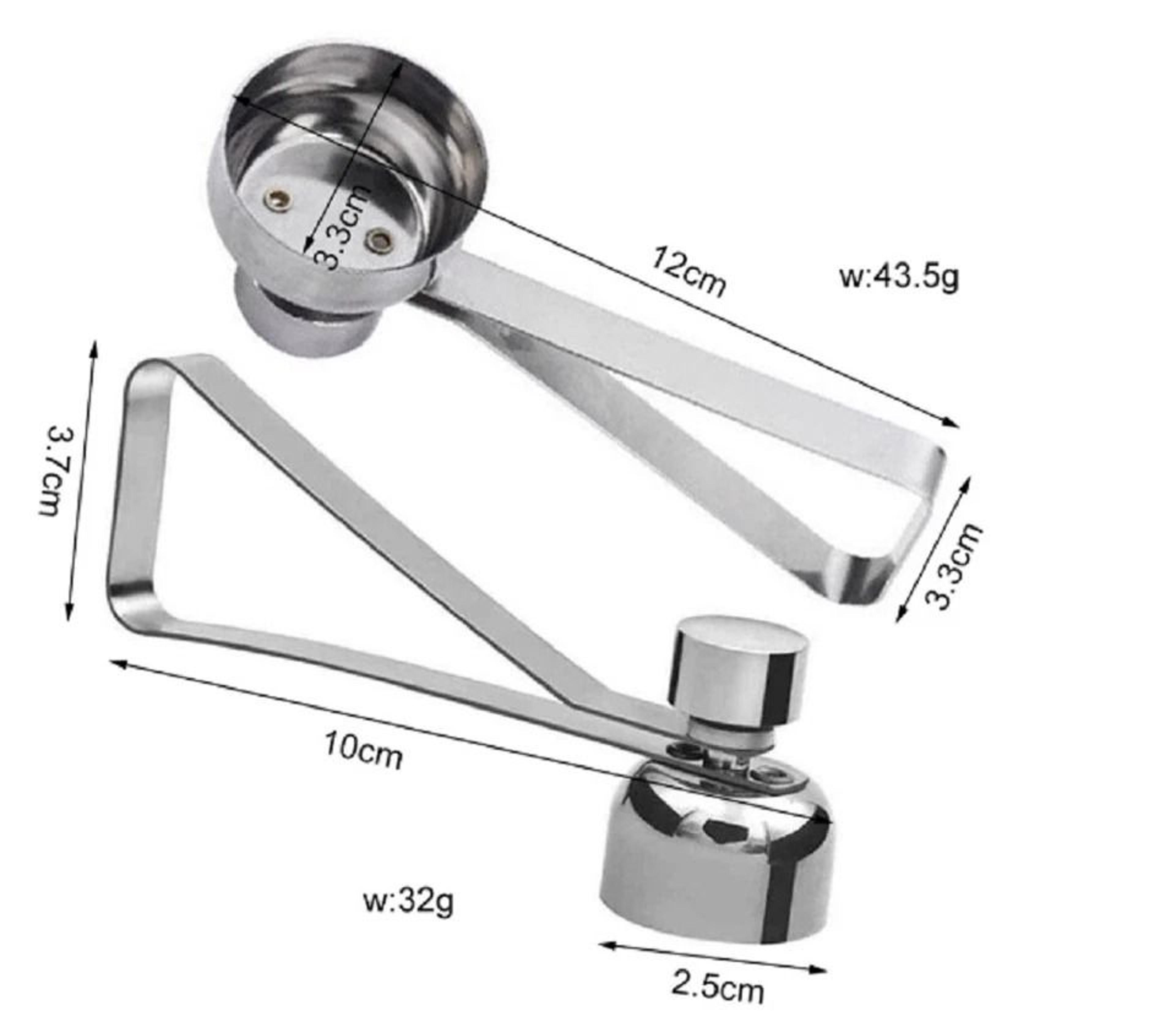 Stainless Steel Egg Topper Shell Cutter Precision Tool For Soft  Hard Boiled Eggs 3