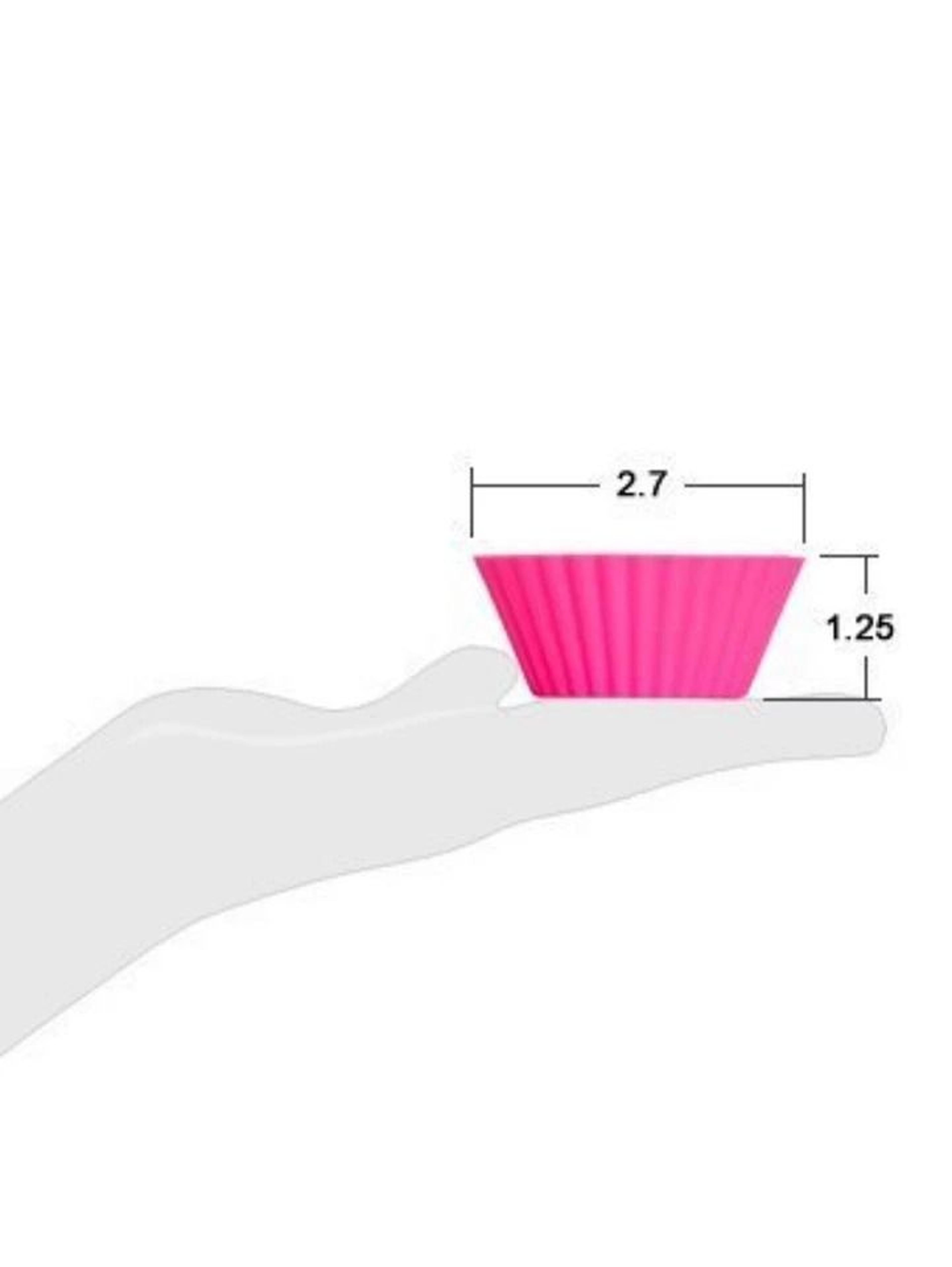 Silicone Cupcake Liners Reusable Muffin Cups  Chocolate Candy Molds 5